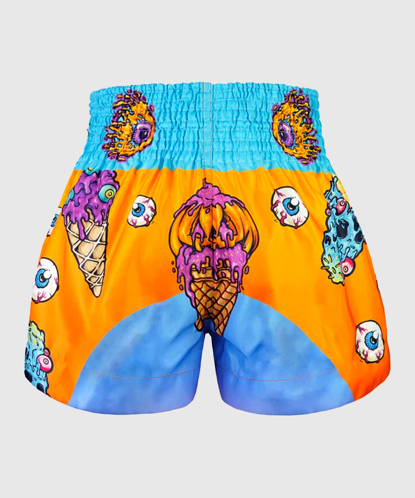 Short de Muay Thai Tuff Eye-Scream - Orange