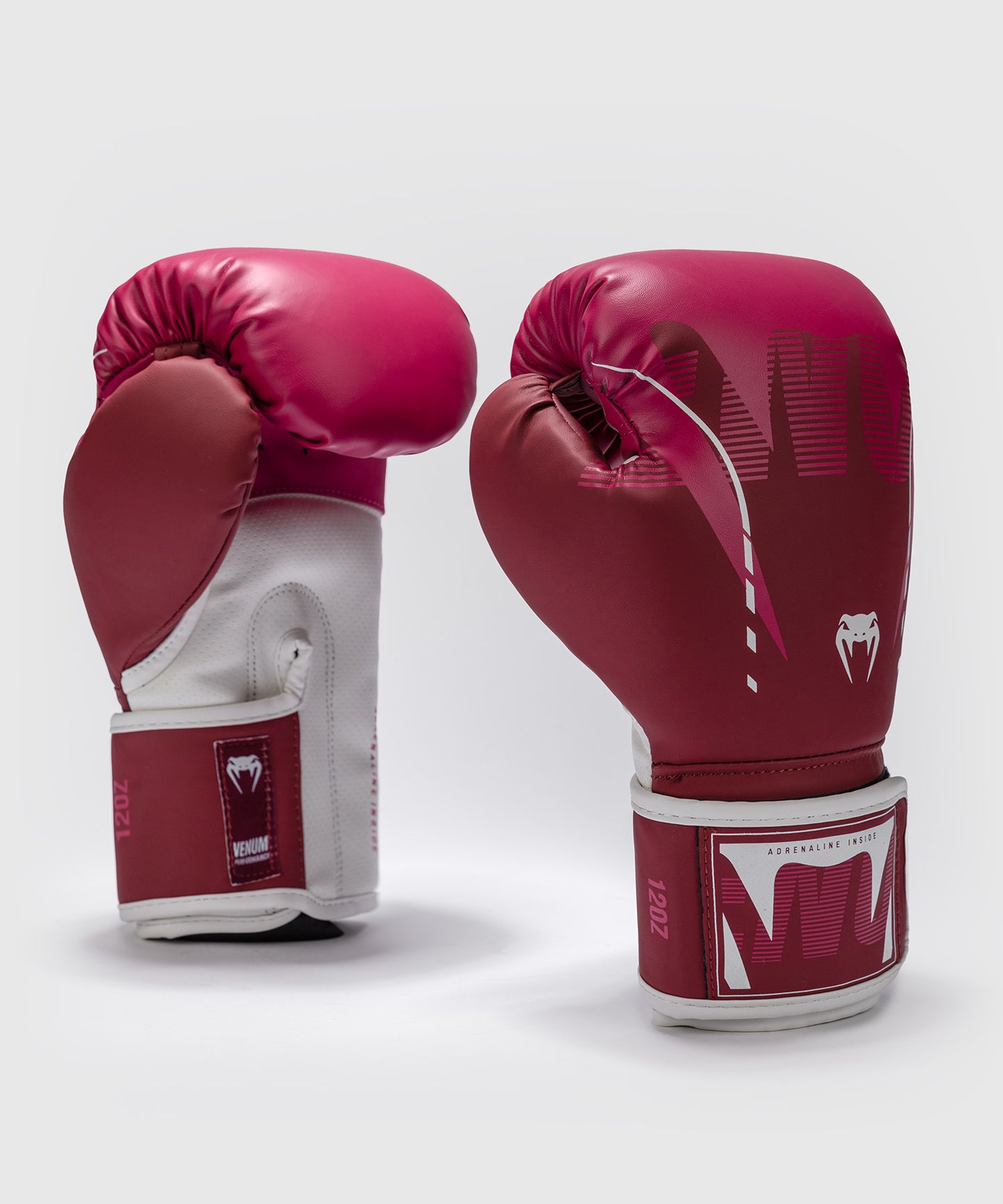 Venum Adrenaline Guantoni da Boxe – Borgogna/Rosa
