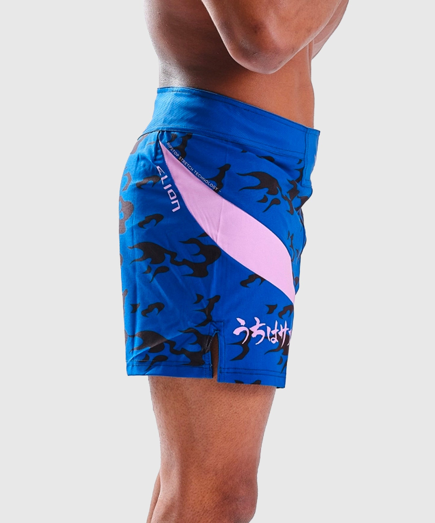 Short de MMA Elion X Naruto - Sasuke - Bleu