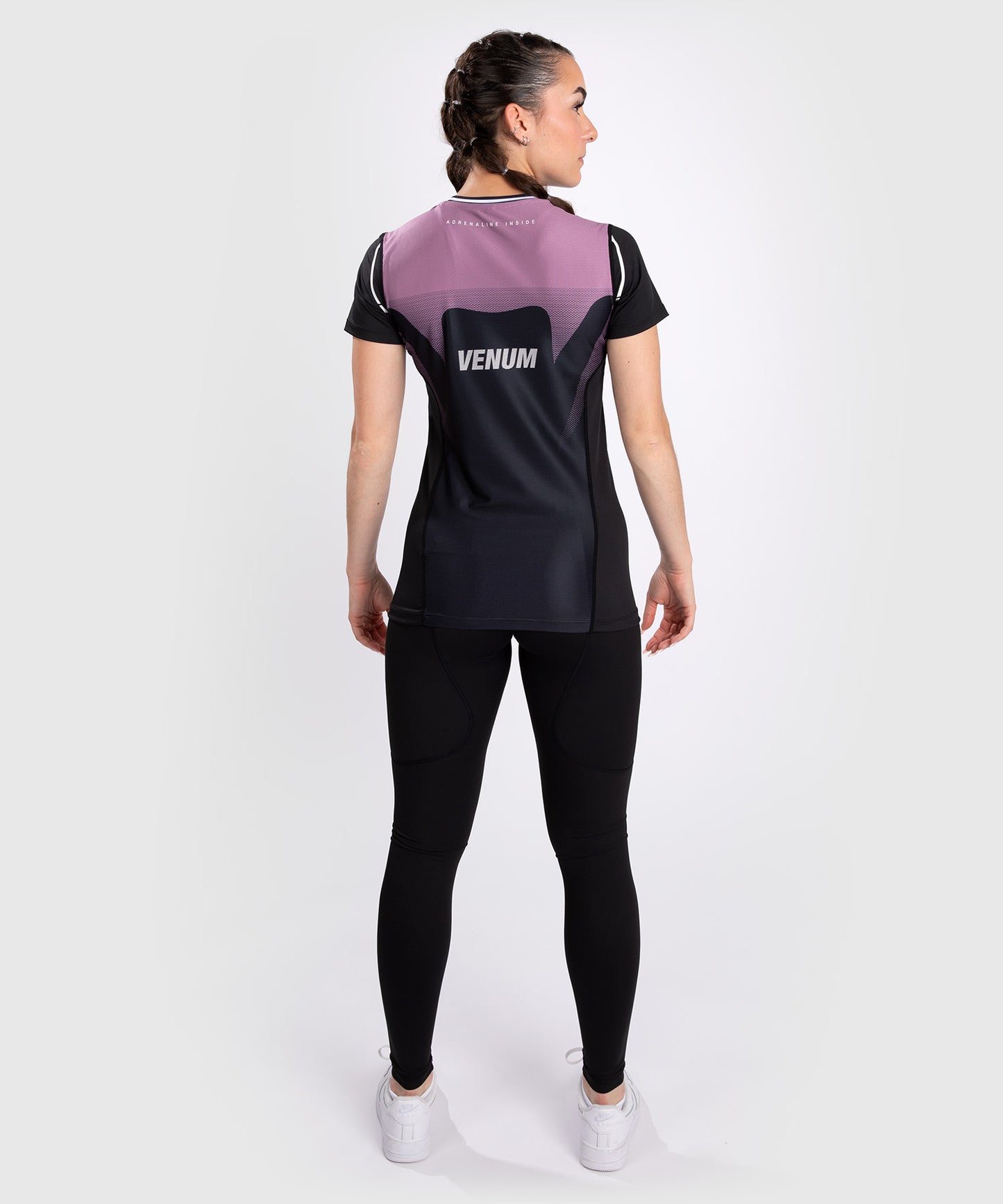 Venum Adrenaline Frauen Dry-Tech T-Shirt - Purple