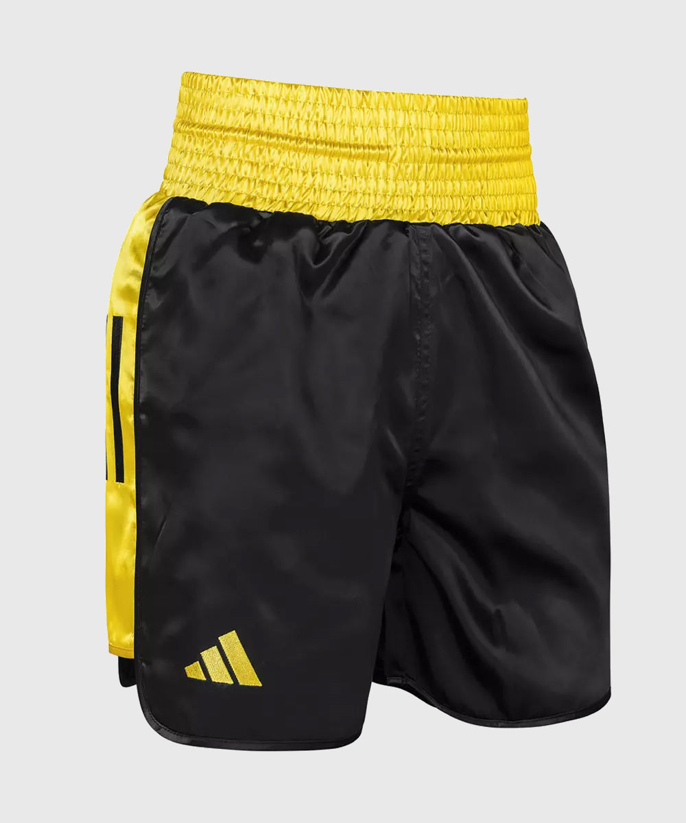 Short de Boxe Anglaise Adidas - Noir/Or