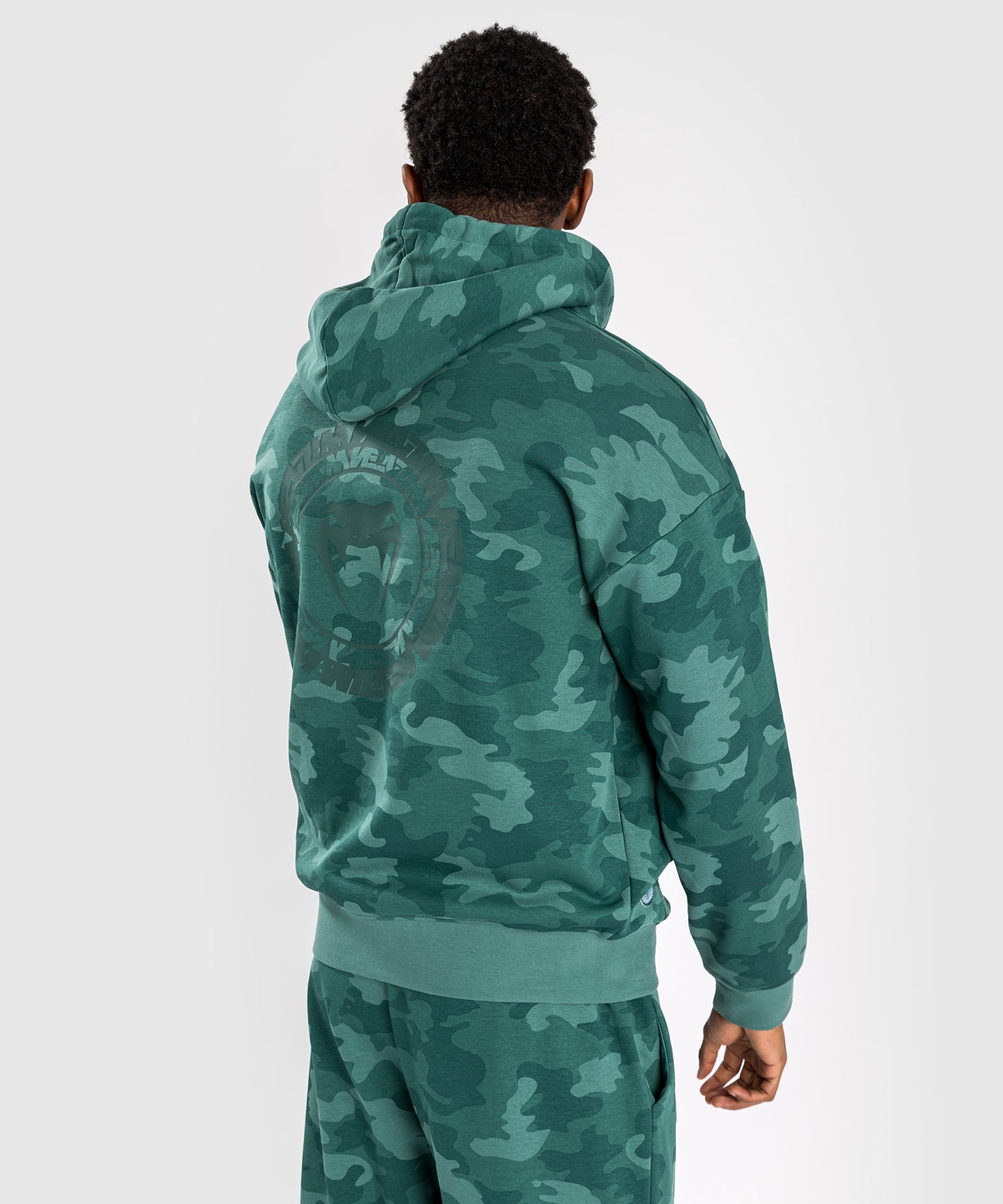 Venum Vortex XL Felpa con cappuccio da Uomo - Camo Turchese