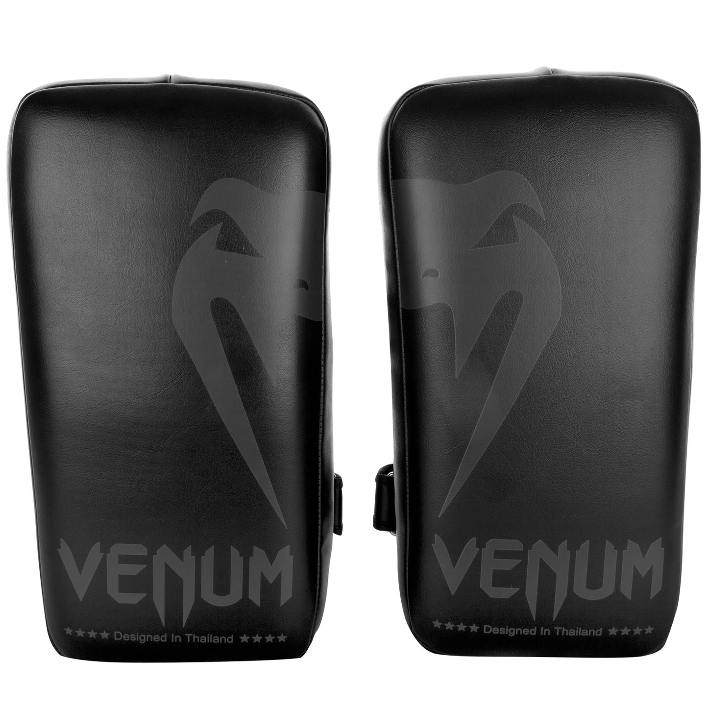 Venum Giant Kick Pads - Schwarz/Schwarz (Paar)
