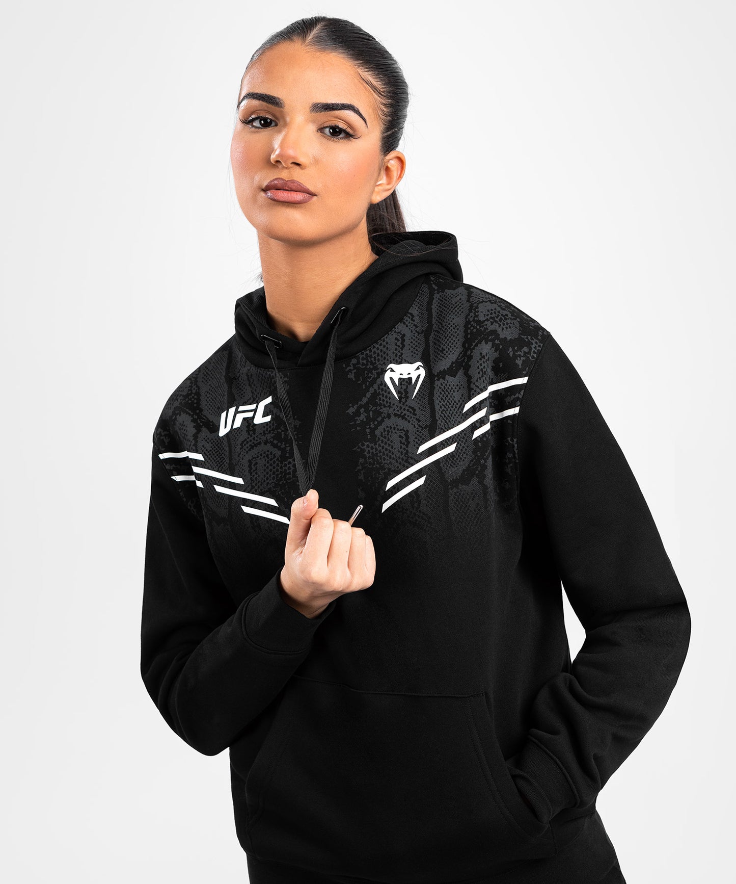 UFC Adrenaline by Venum Replica Sudadera con capucha para Mujer - Negro