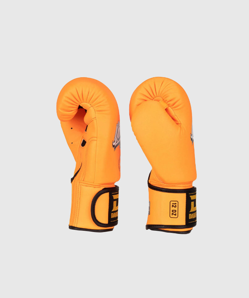 Gants de Boxe Danger Super Max - Orange