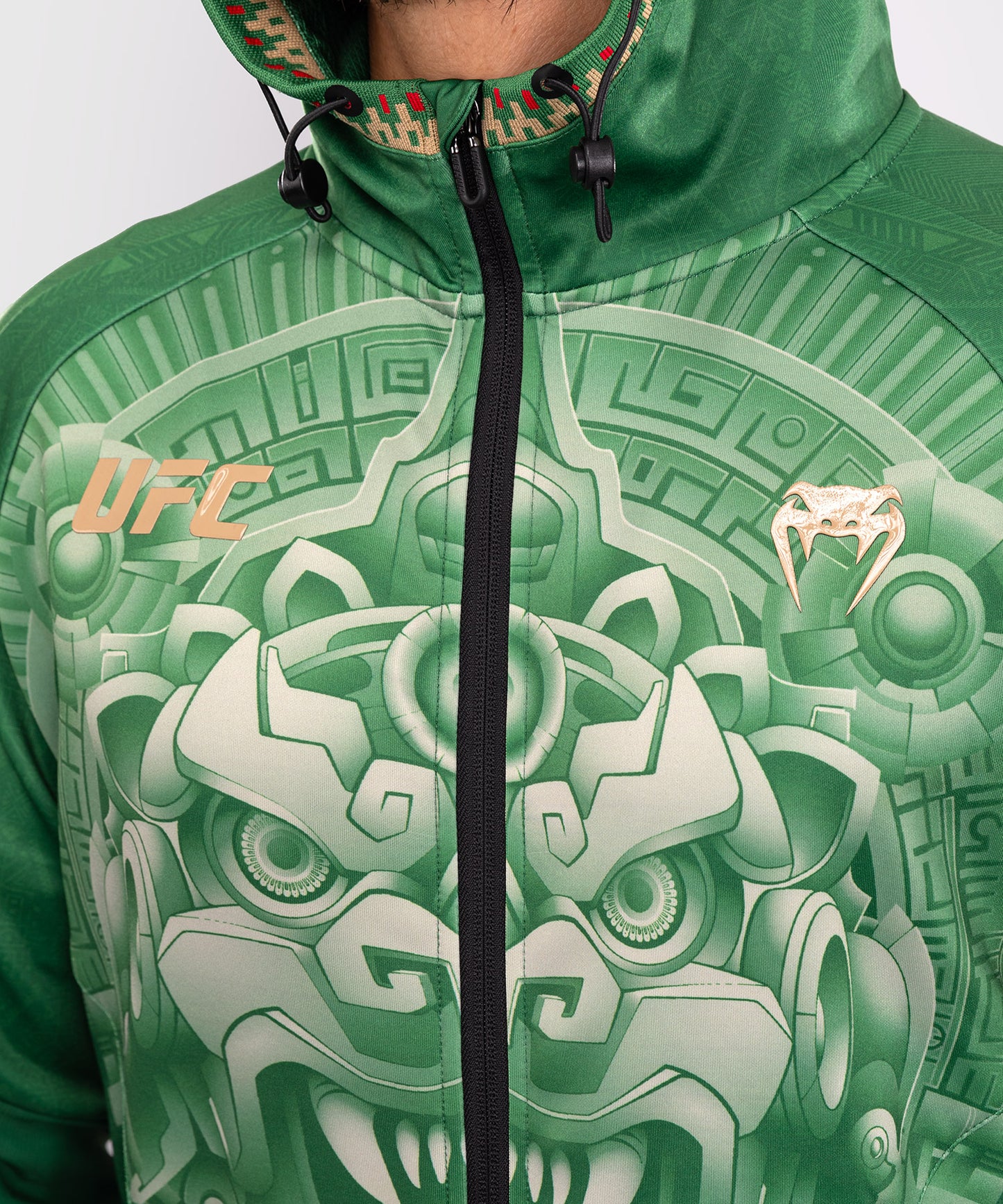 Noche UFC 2.0 By Venum Authentic Fight Night Felpa con cappuccio - Verde