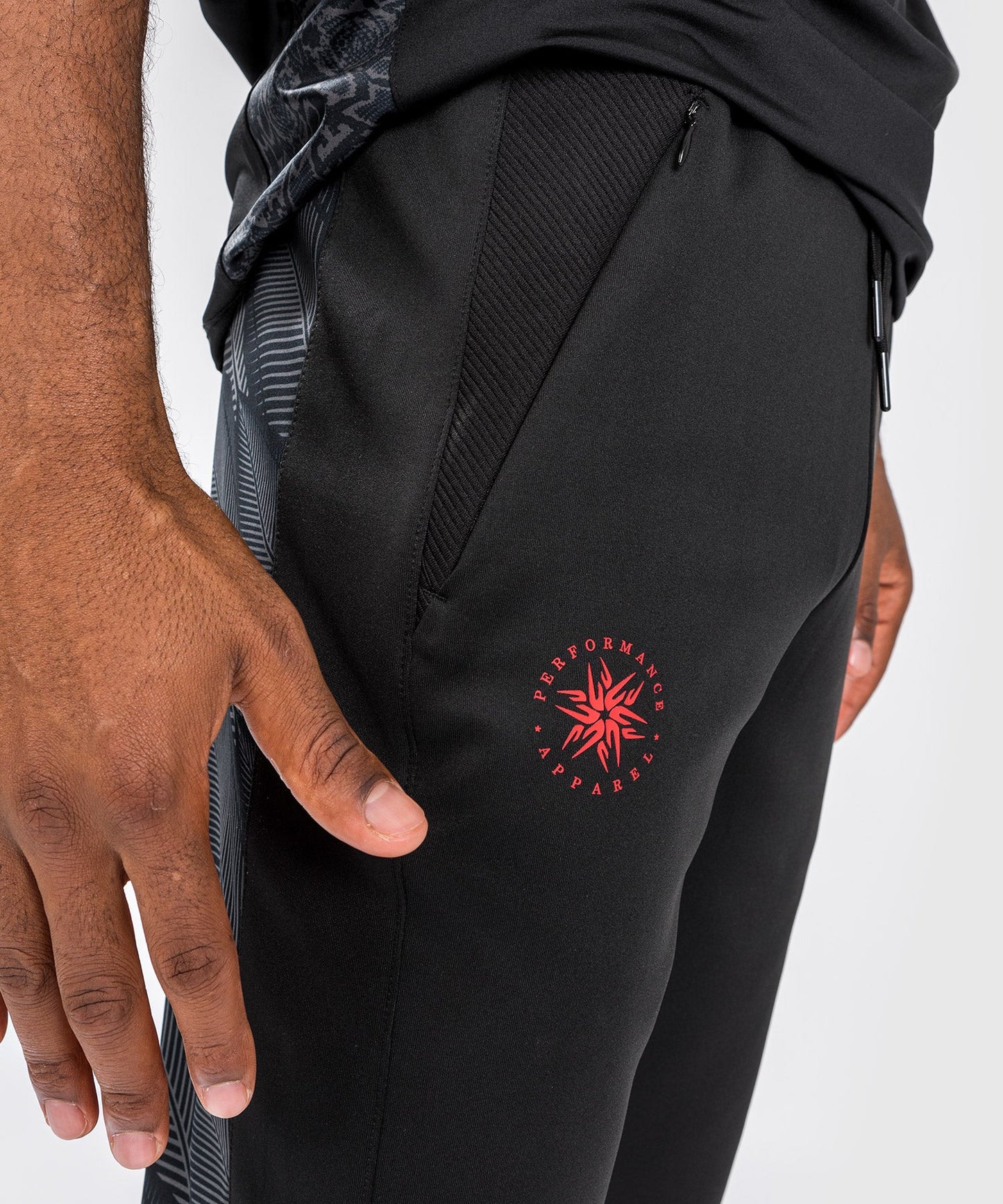 Pantalon de Jogging Venum Phantom - Noir/Rouge