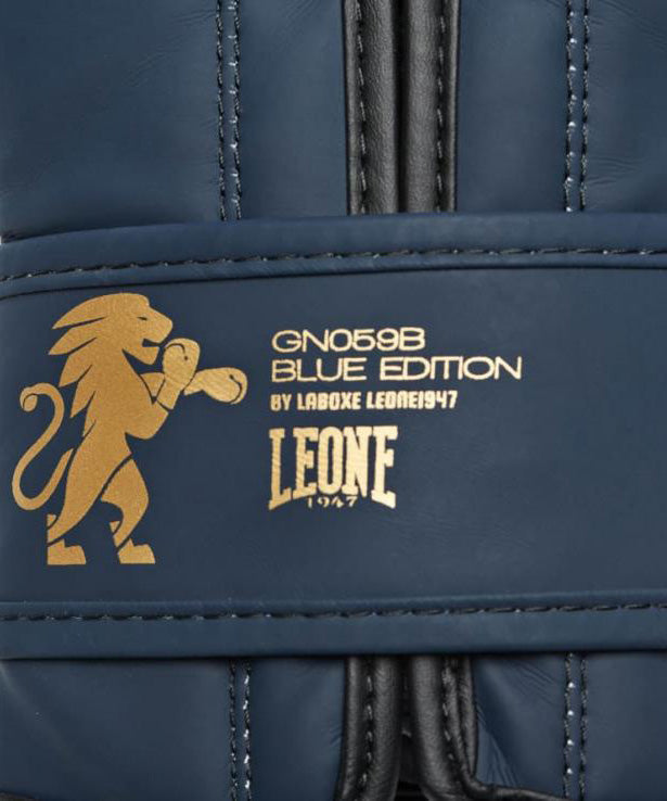 Leone Gn059x Guantes de Boxeo - Azul