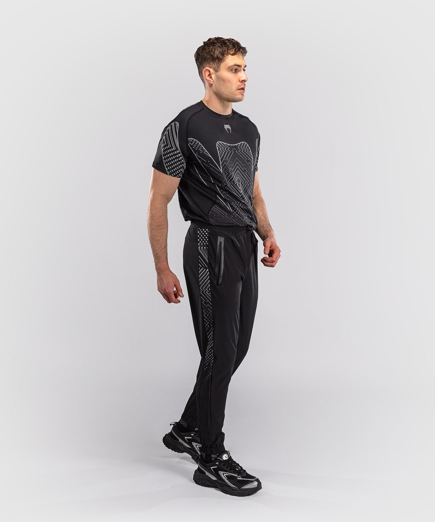 Pantalon de Jogging Venum Midnight Fury – Noir/Gris/Argent