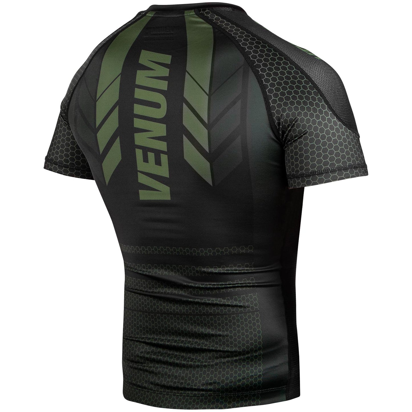 Rashguard Venum Technical 2.0 - Manches courtes - Noir/Kaki - Exclusivité