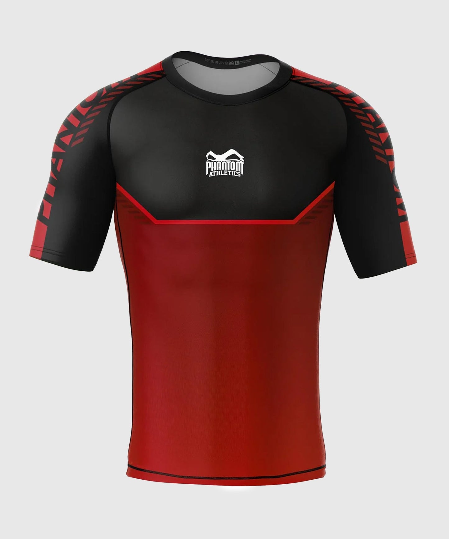 Phantom Athletics Evo Apex Rashguard - Negro/Rojo