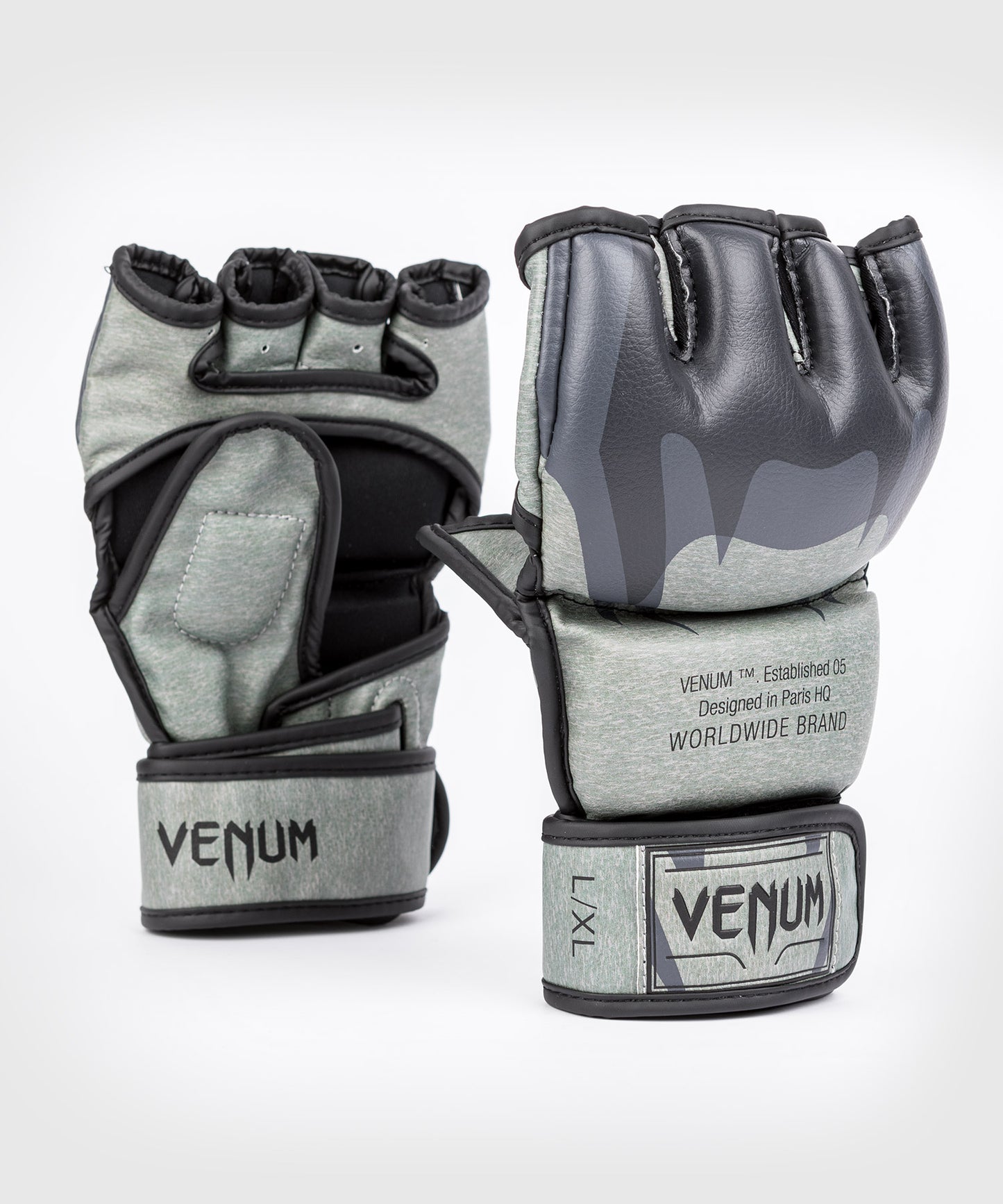 Venum Impact Evo MMA-Handschuhe - Smaragdgrün