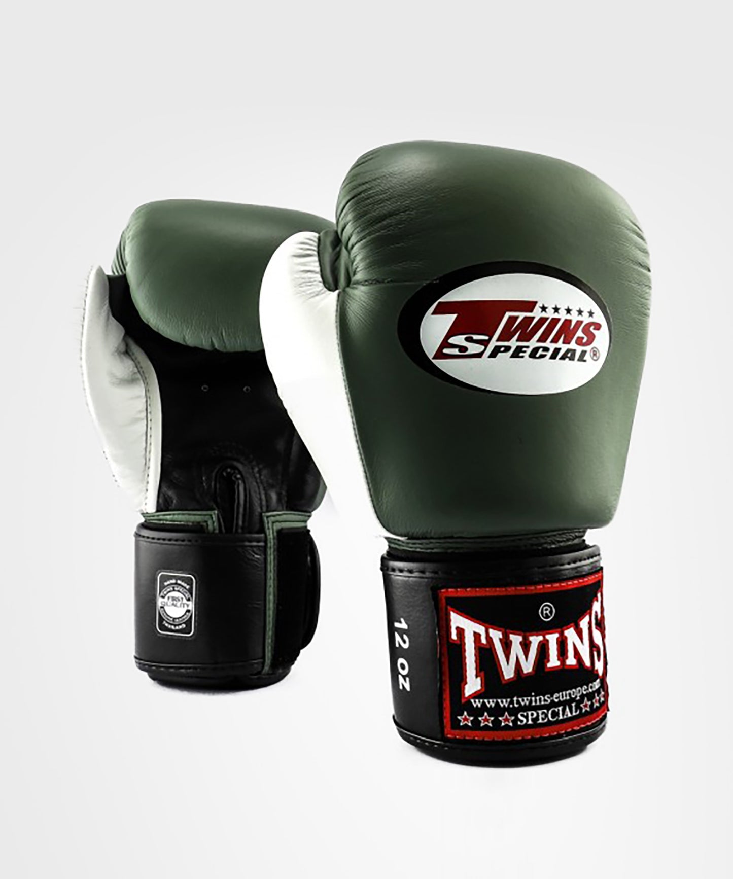 Twins BGVL4 Boxhandschuhe - Schwarz/Oliv/Weiß