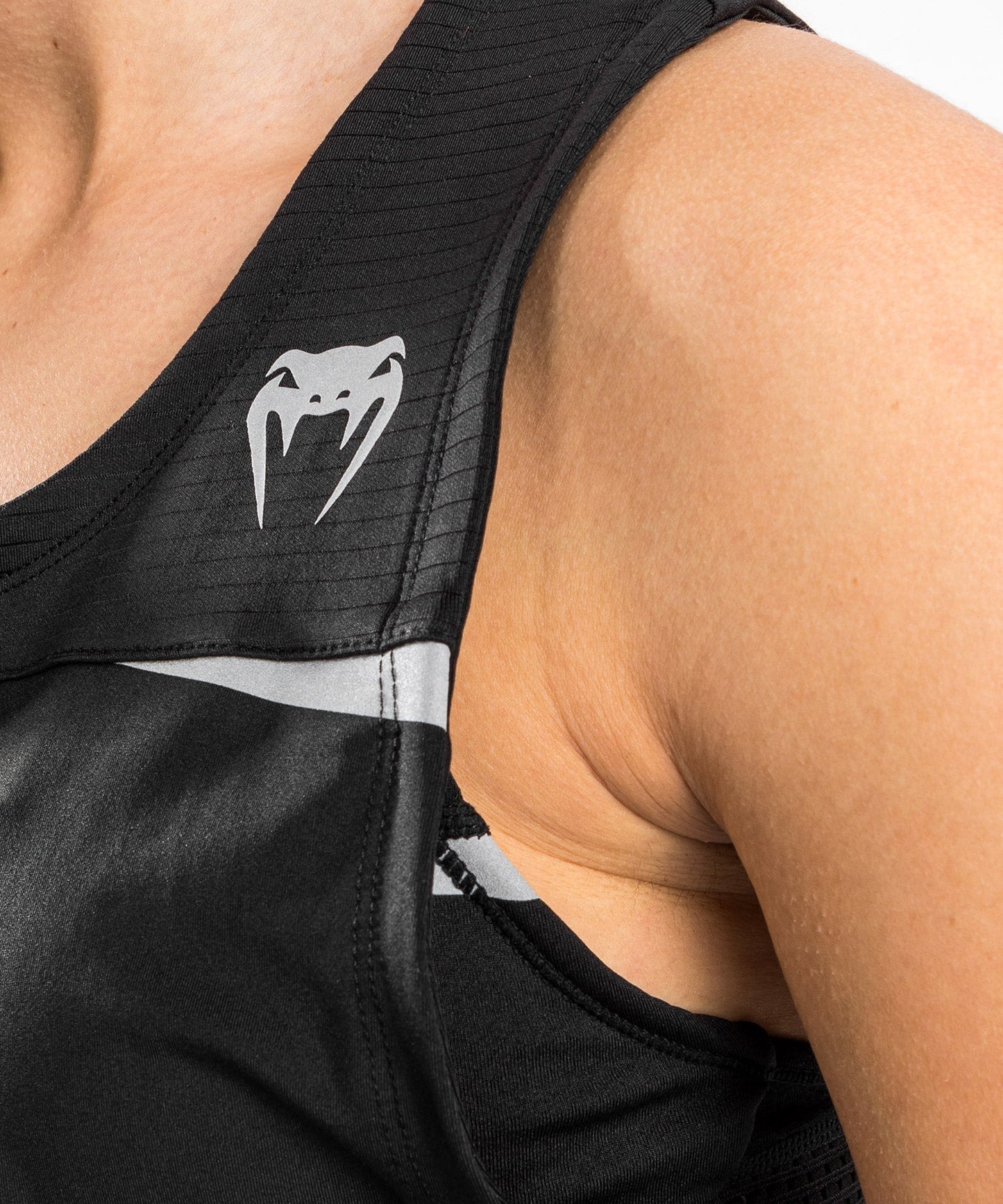 Venum Tempest 2.0 Damen Dry Tech Tank Top - Schwarz/Grau