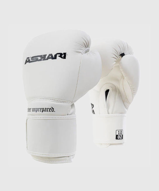 Gants de Boxe Askari Nova - Blanc/Noir