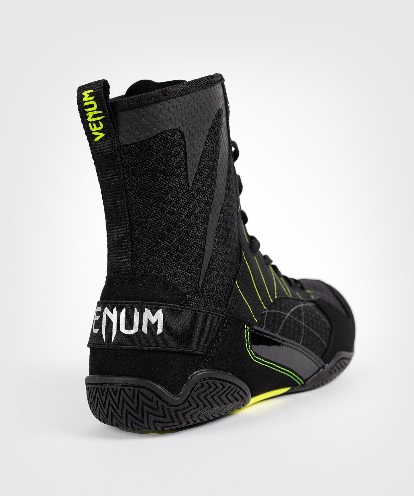 Venum Training Camp 4.0 Elite Boxing Schuhe - Schwarz/Neon Grün