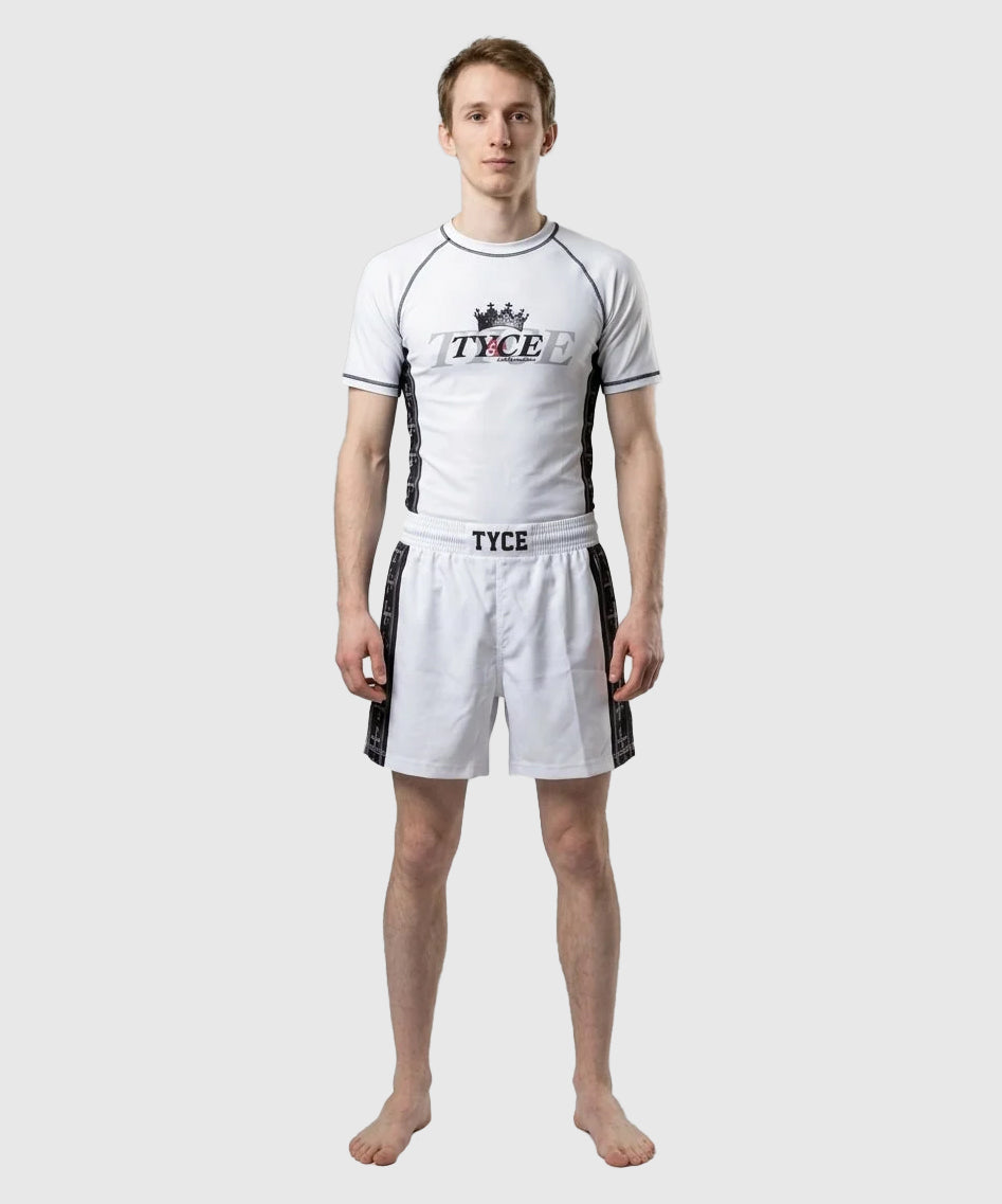TYCE CULTURE OF WAR Balduino IV Pantalones de Combate - Blanco