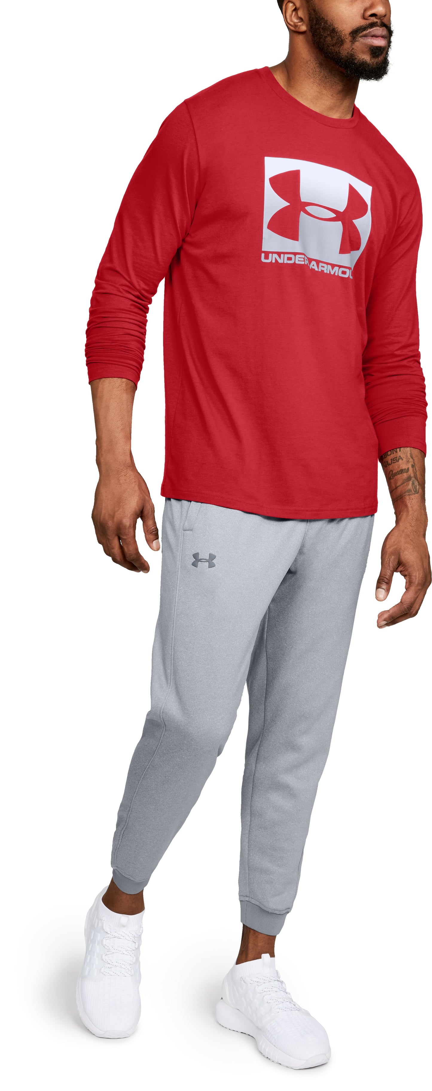 Under Armour Fleece Pantalón de Jogging – Gris