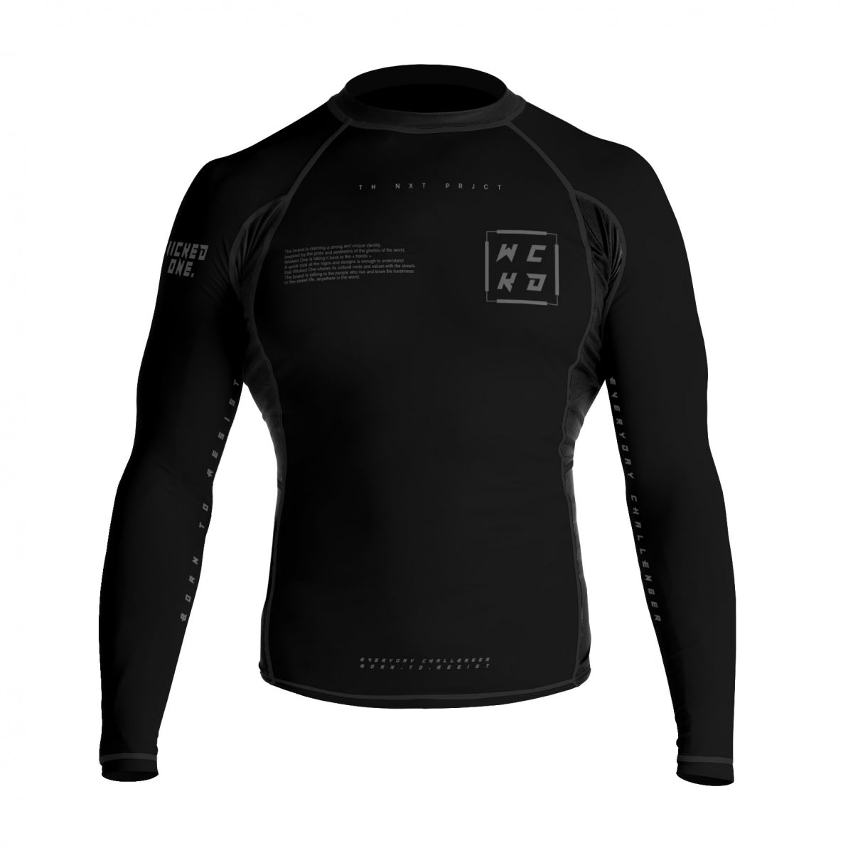 Wicked One Score Rashguard - Negro