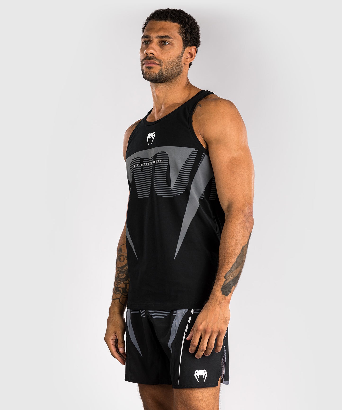 Venum Adrenaline Tank Top – Schwarz/Silbergrau