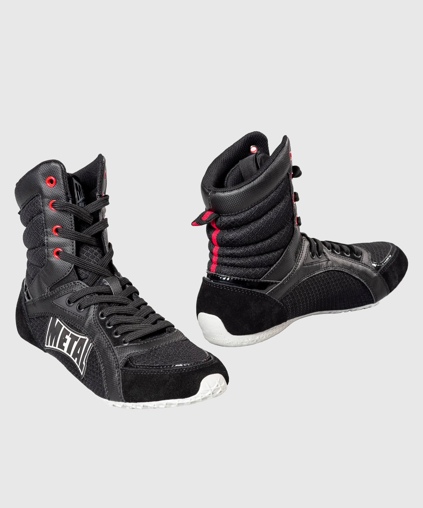 Metal Boxe Viper IV Botas de Boxeo - Negro