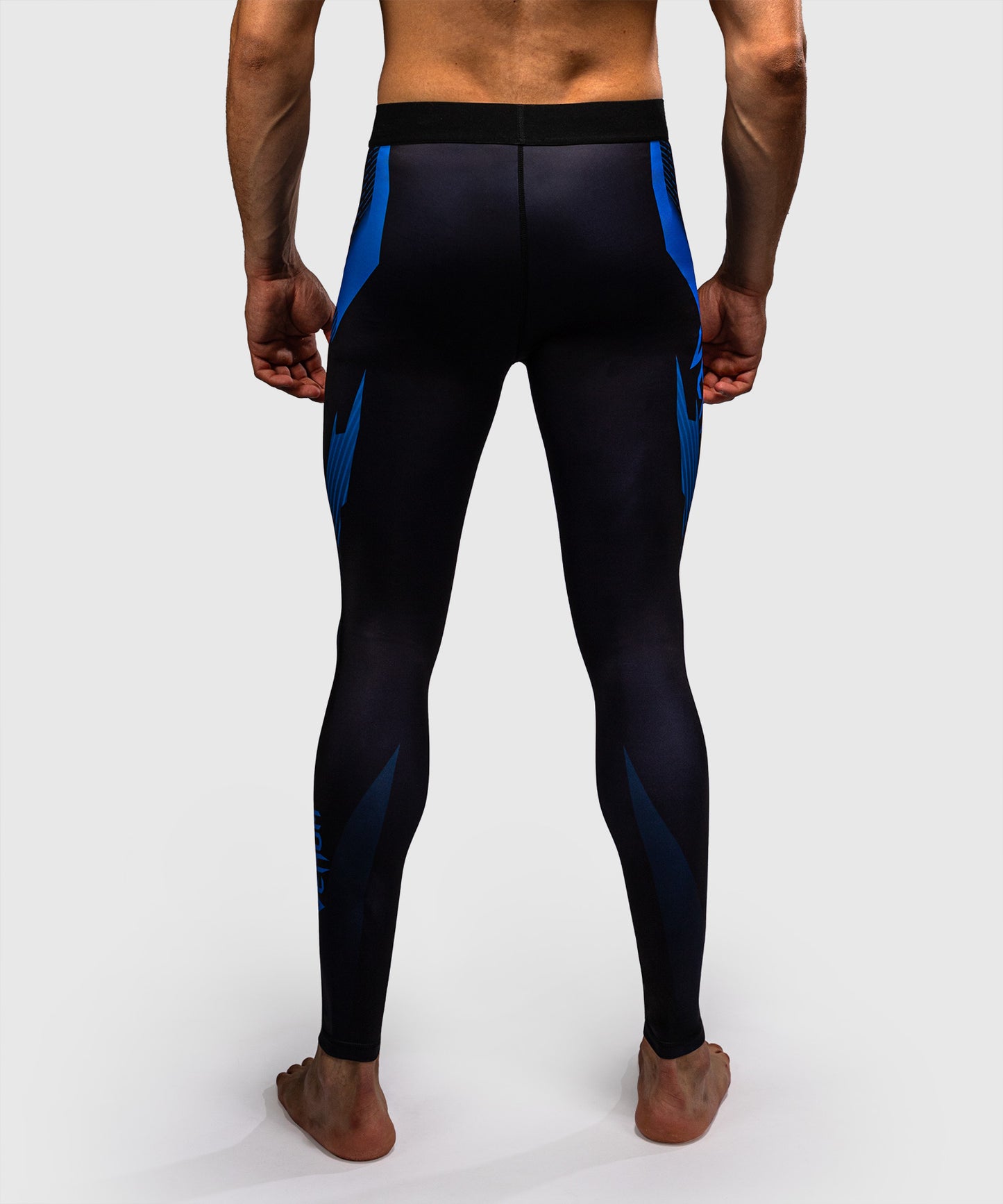 Venum No-Gi 6.0 Spats - Negro/Azul