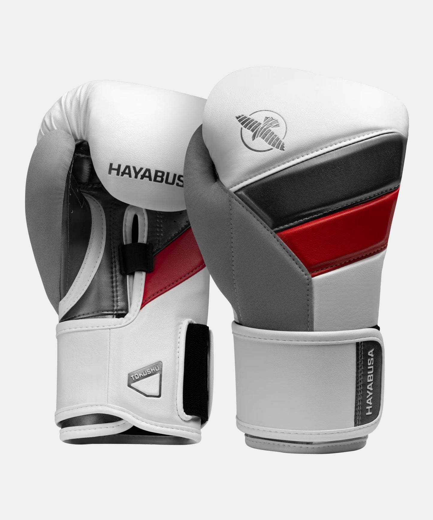 Hayabusa T3 Boxhandschuhe - Weiß/Rot