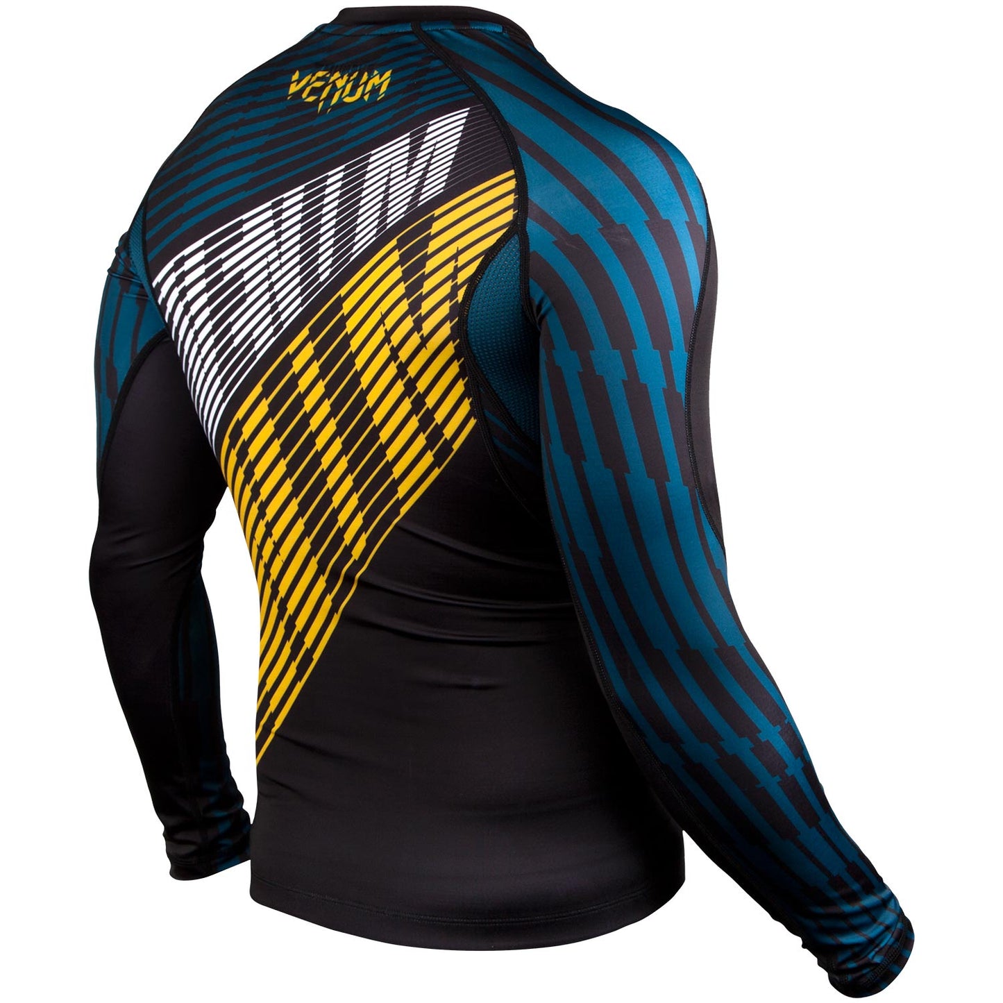Venum Plasma Rashguard - Langarm - Schwarz/Gelb