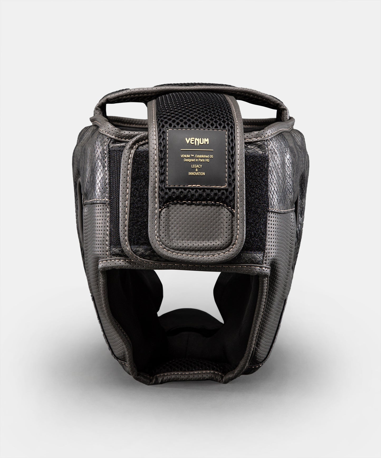 Casque de protection Venum Impact Evo Scales – Gris Foncé