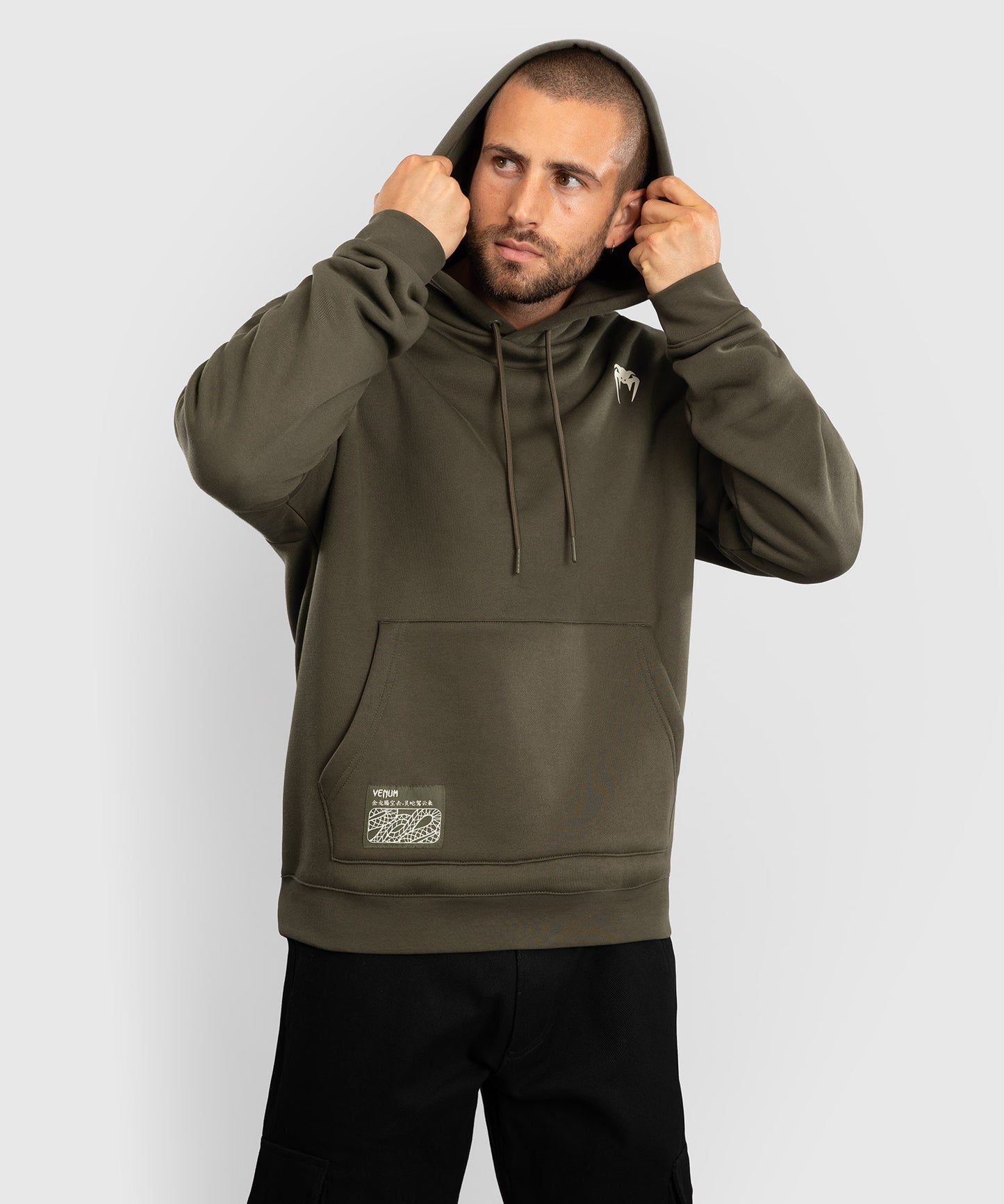 Venum Serpenti Hoodie – Khaki/Bronze/Ivory
