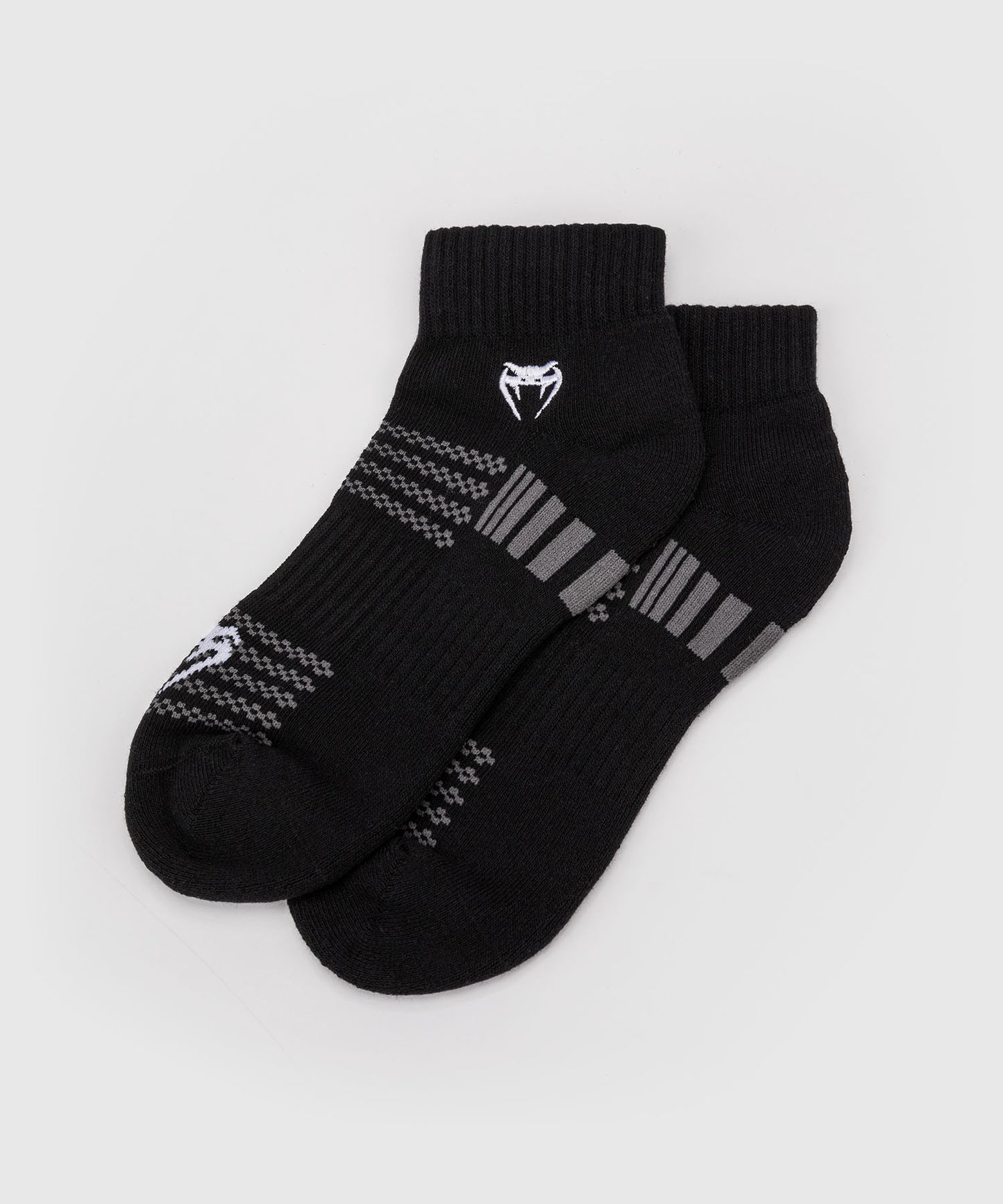 Pack de 3 Paires de Chaussettes Courtes Venum Vector  - Noir/Gris
