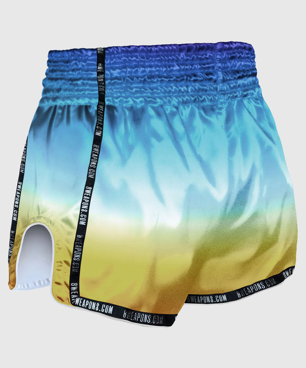 8 Weapons Vivo Sunrise Muay Thai Shorts - Blau