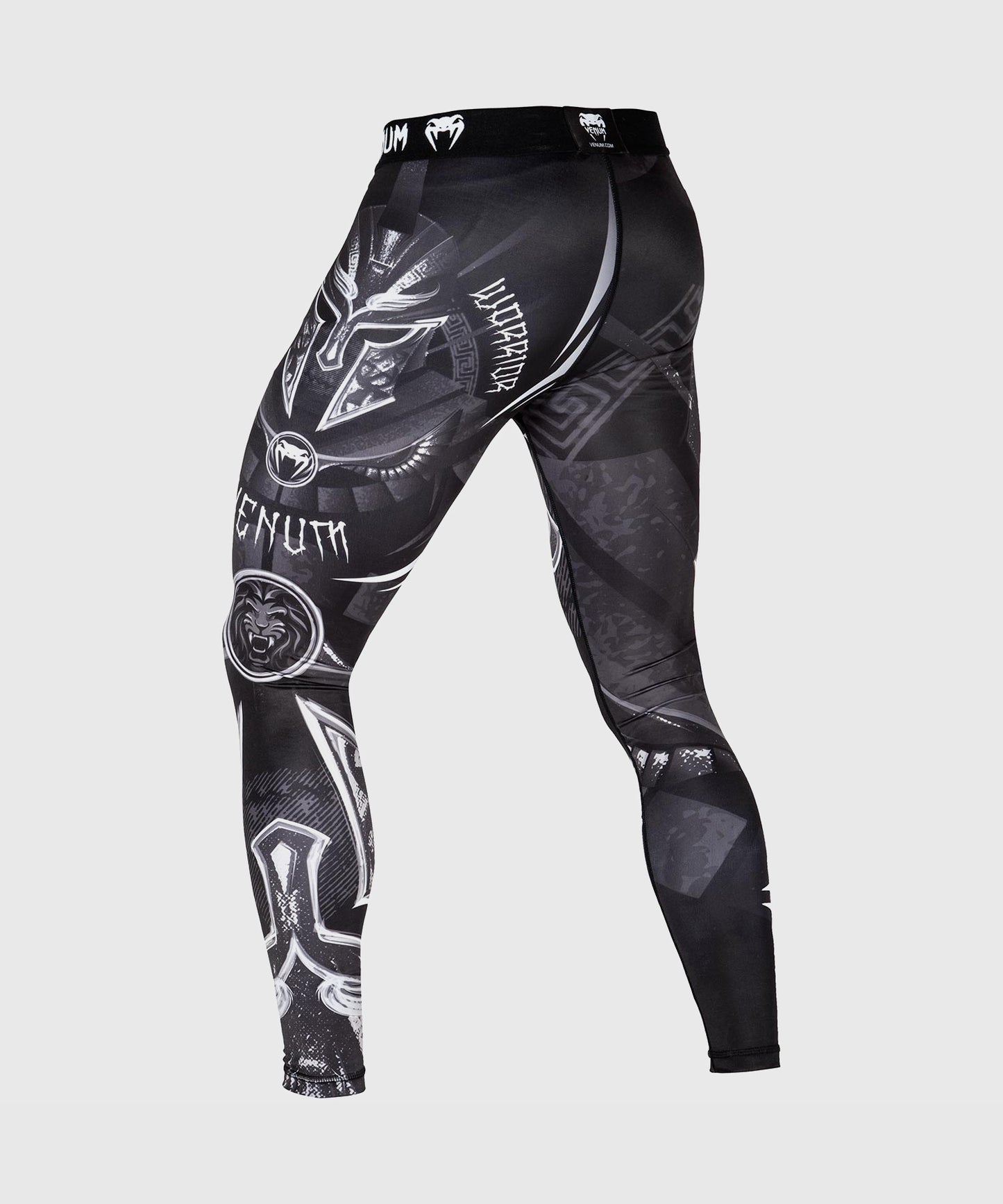 Venum Gladiator 3.0 Kompressionshose - Schwarz/Weiß
