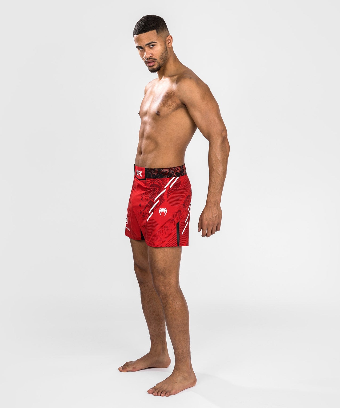 Men's UFC Adrenaline by Venum Authentic Fight Night Short - Red