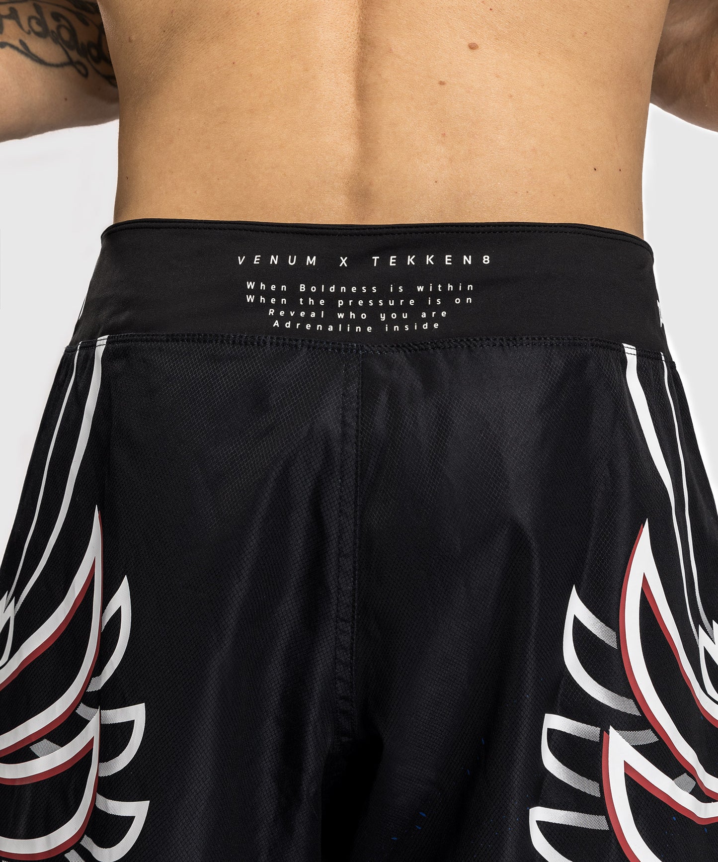 Venum x TEKKEN 8 - Jin Kazama Pantalones de Lucha - Azul/Negro/Blanco