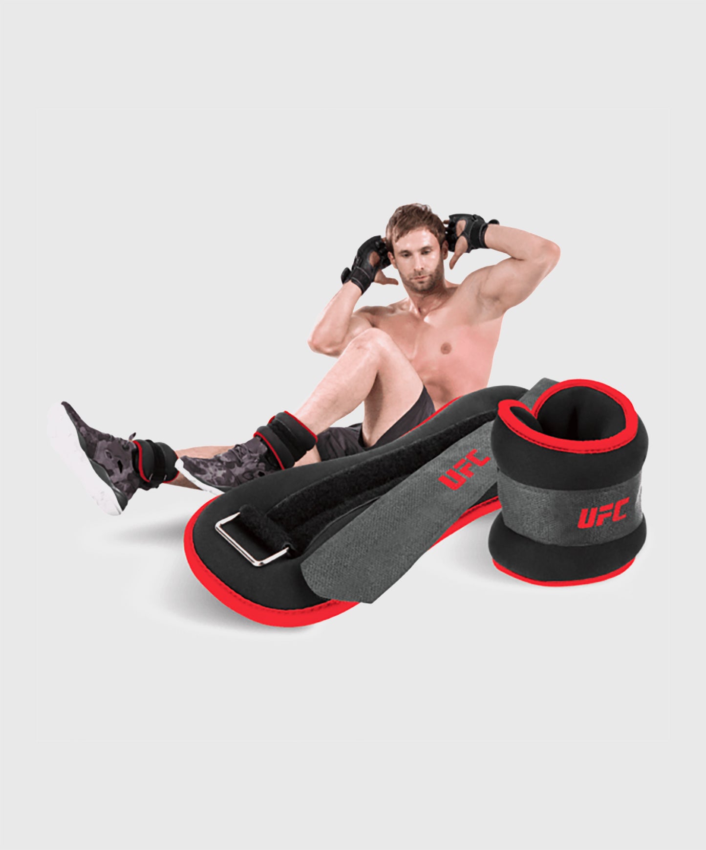 UFC Lesthé 2kg Handgelenkgewichte – Schwarz
