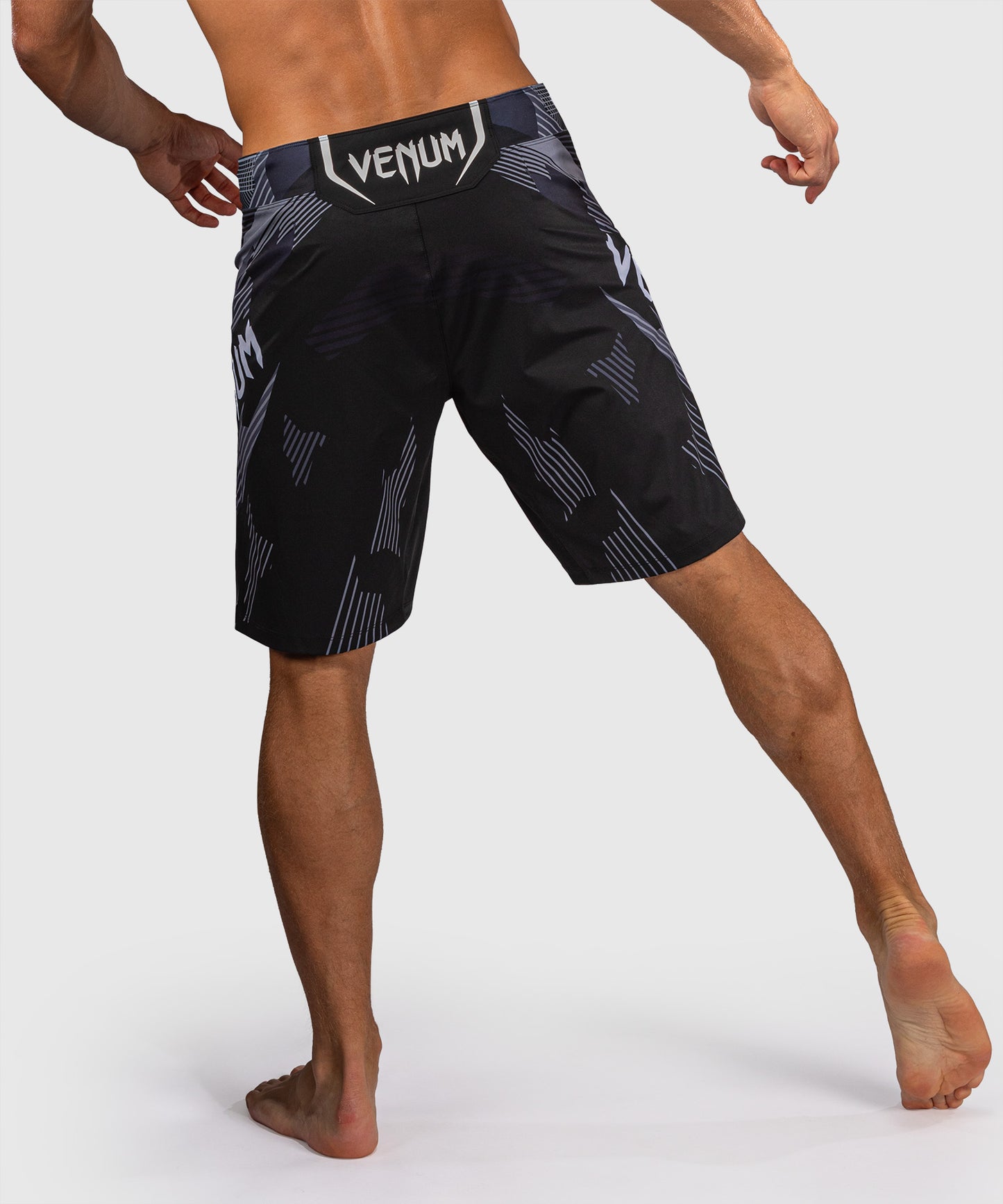 Venum No-Gi 6.0 Pantalón Corto de Combate - Negro/Blanco
