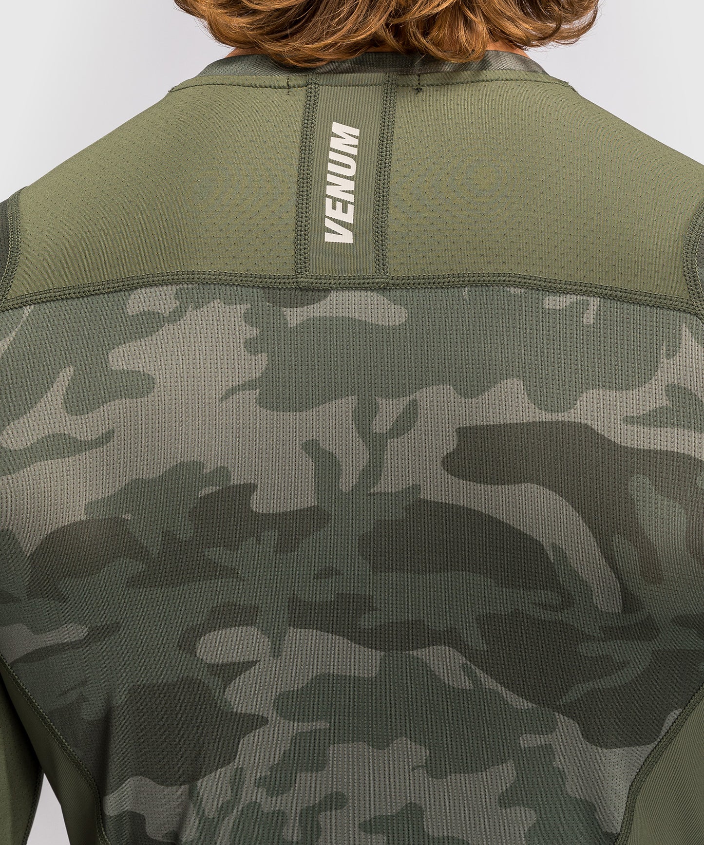 Rashguard à Manches Longues Venum G-Fit Air pour Hommes - Camo Militaire