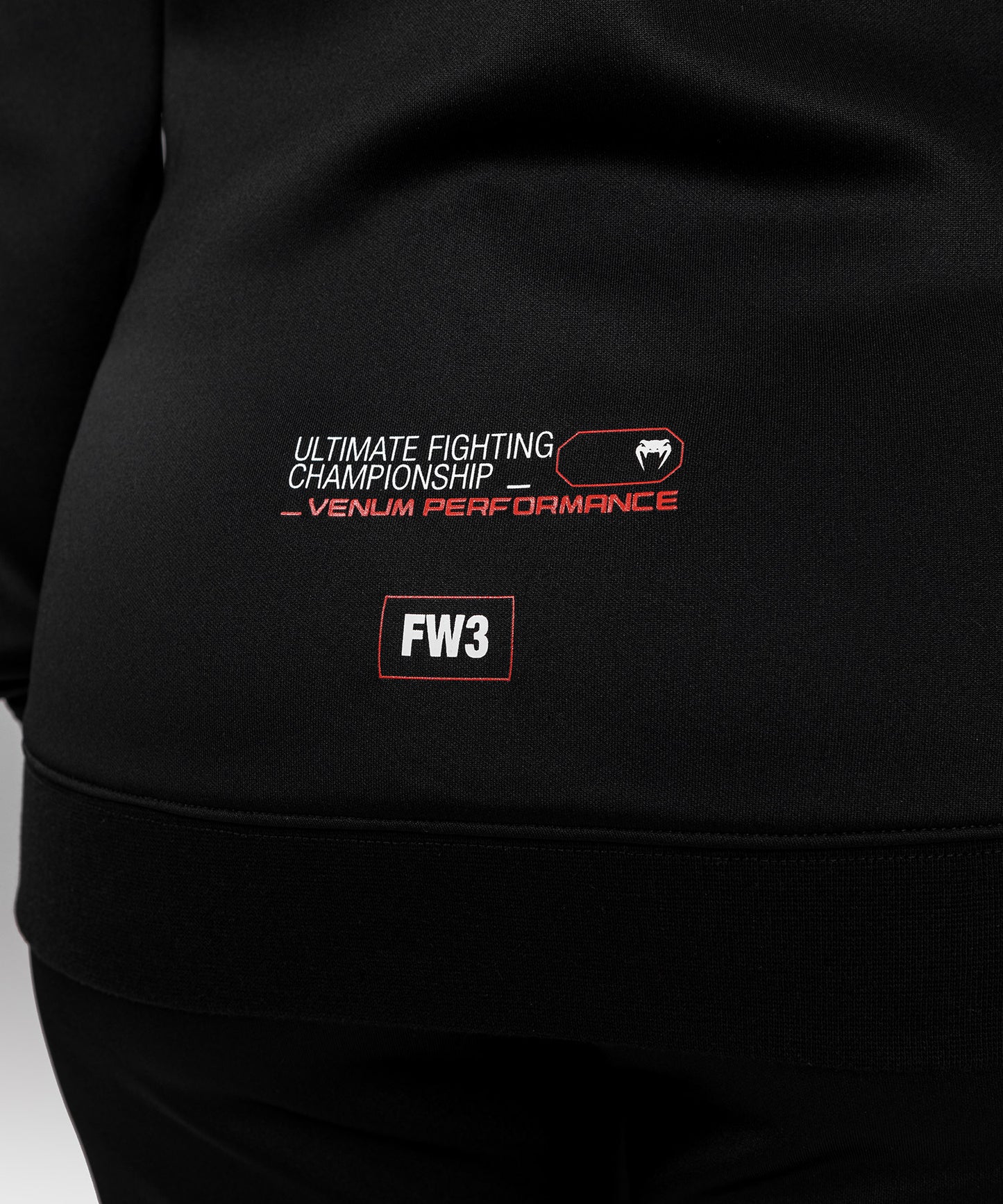 UFC Adrenaline by Venum Fight Week Felpa con Cappuccio e Zip da Donna - Nero