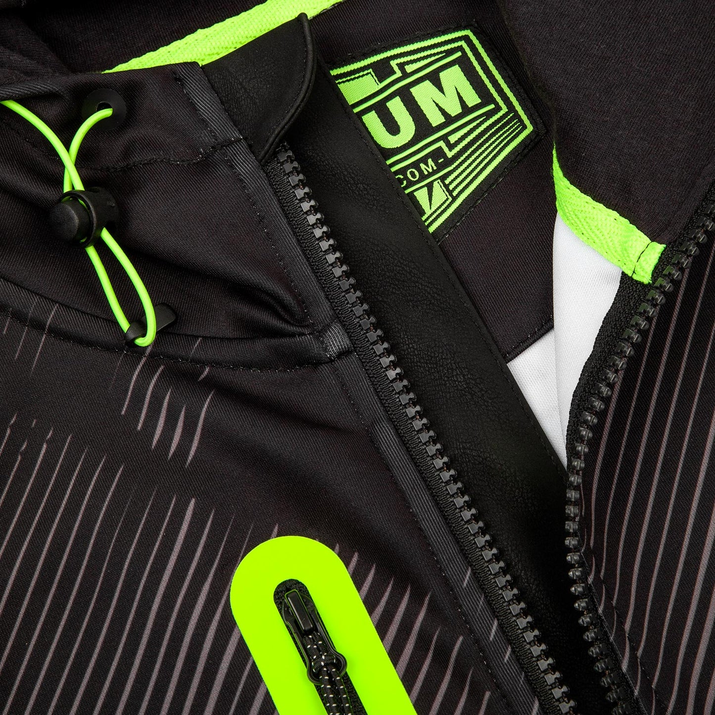 Sweatshirt Venum Training Camp 2.0 - Noir/Jaune Fluo - Exclusivité