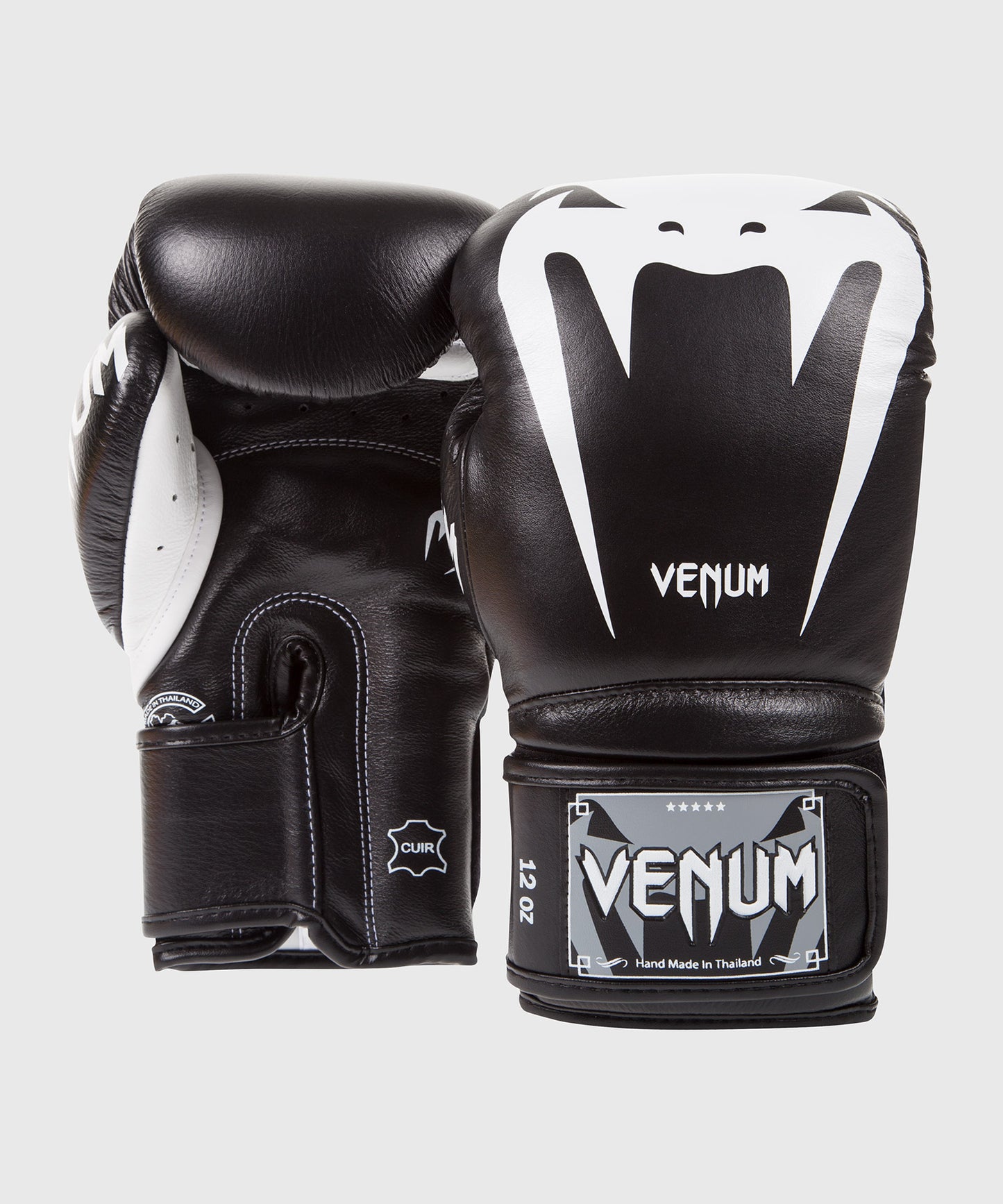 Guantes de Boxeo Venum Giant 3.0 - Cuero Nappa Negro