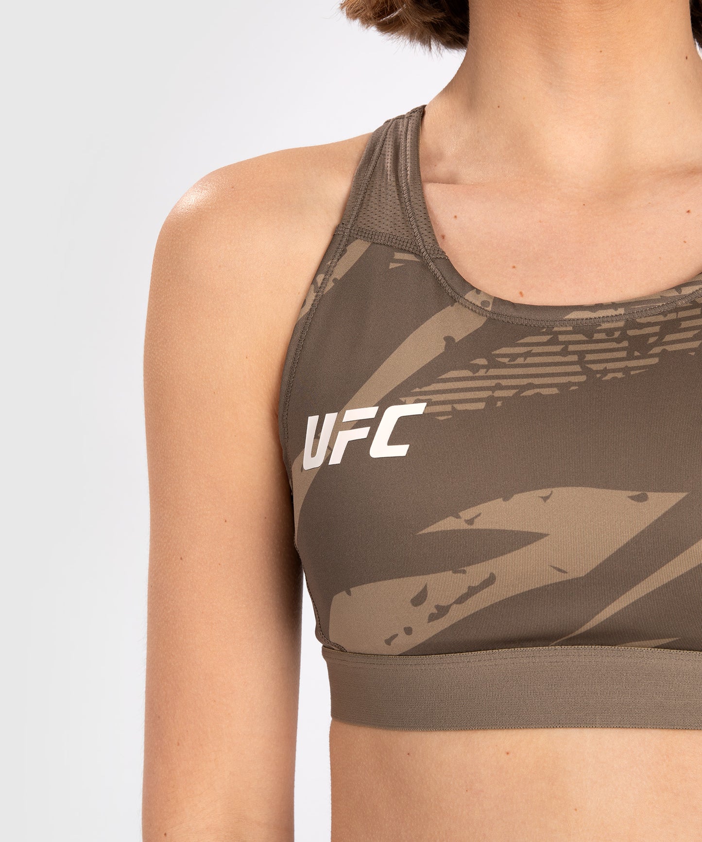 UFC Adrenaline by Venum Fight Week Reggiseno Sportivo Donna – Desert Camo