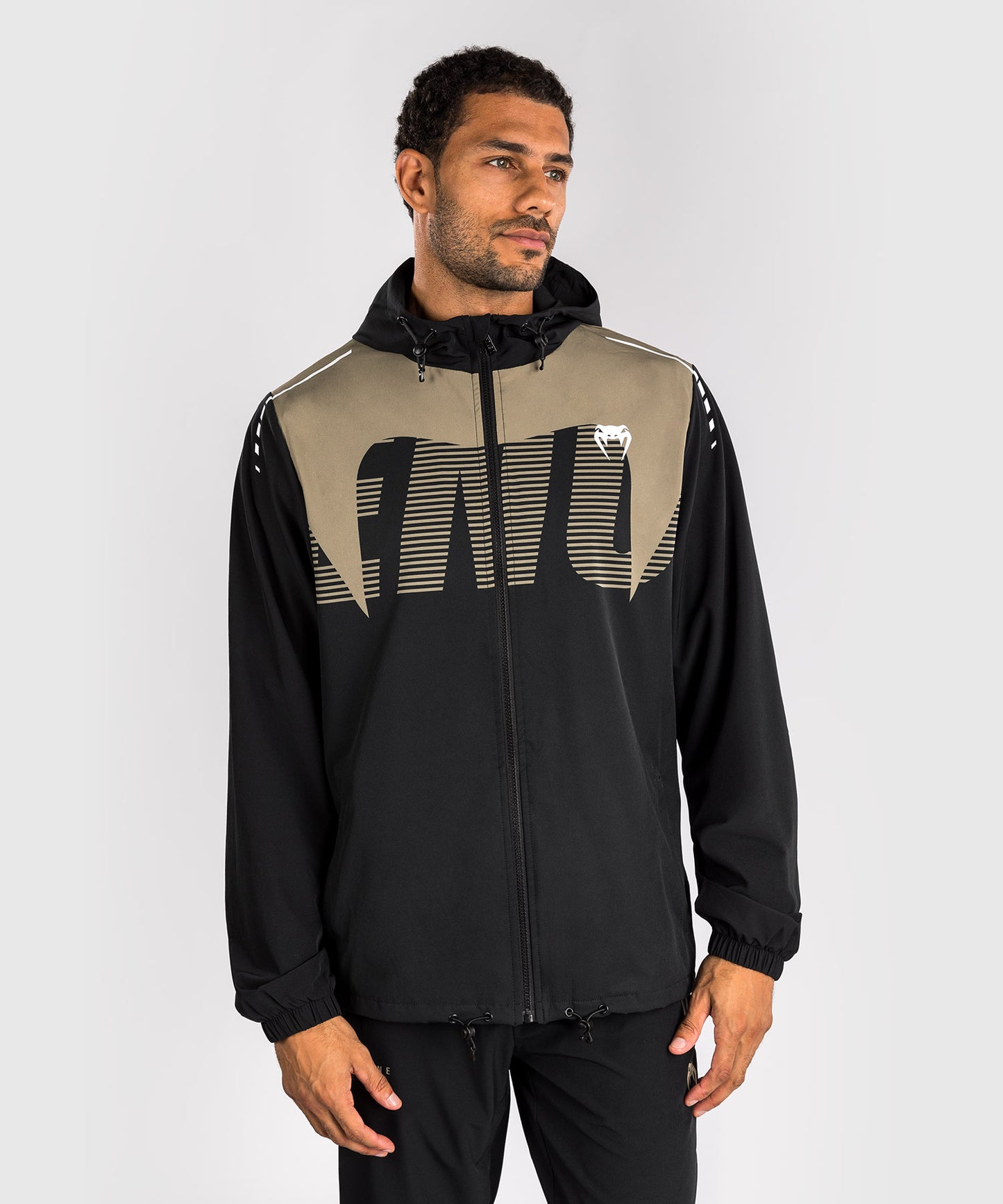 Veste de Survêtement Venum Adrenaline – Noir/Sable