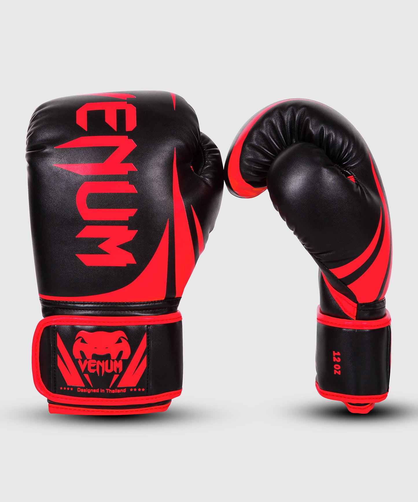 Guantes de Boxeo Venum Challenger 2.0  - Negro/Rojo - Exclusividad