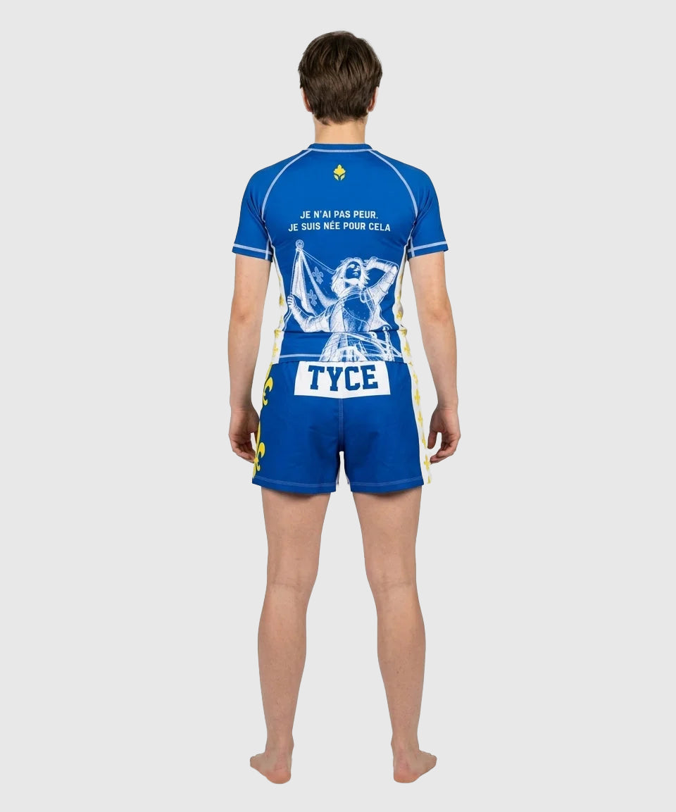TYCE CULTURE OF WAR Juana de Arco Pantalones de Combate - Azul