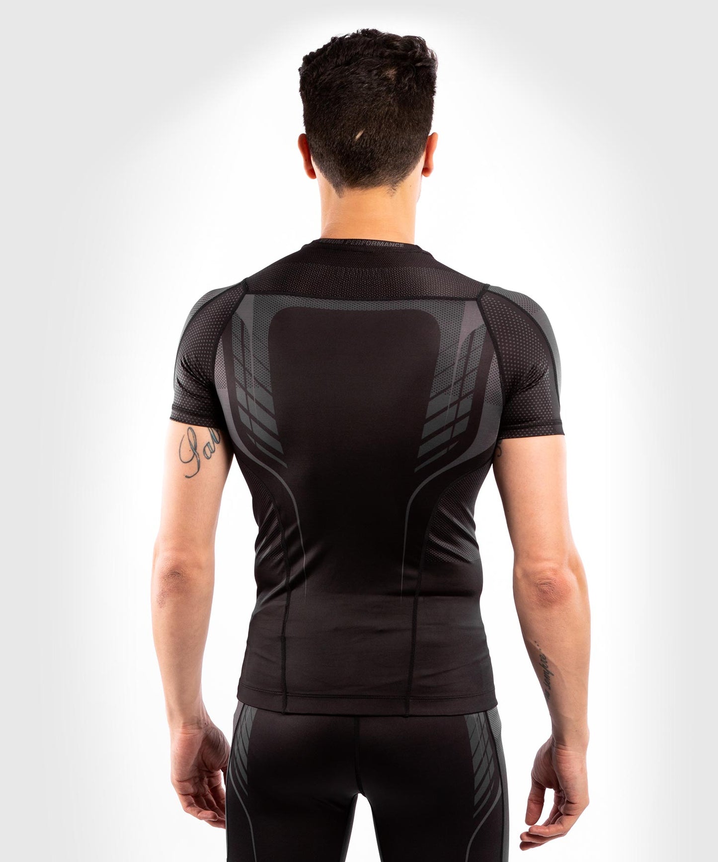 Venum Athletics Compression T-Shirt - Short Sleeve - Black/Gold