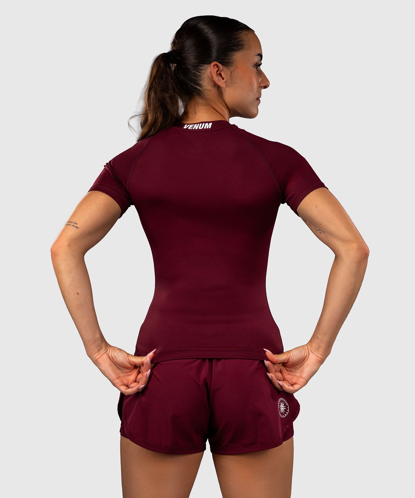 Rashguard à Manches Courtes Venum Aero XT - Prune