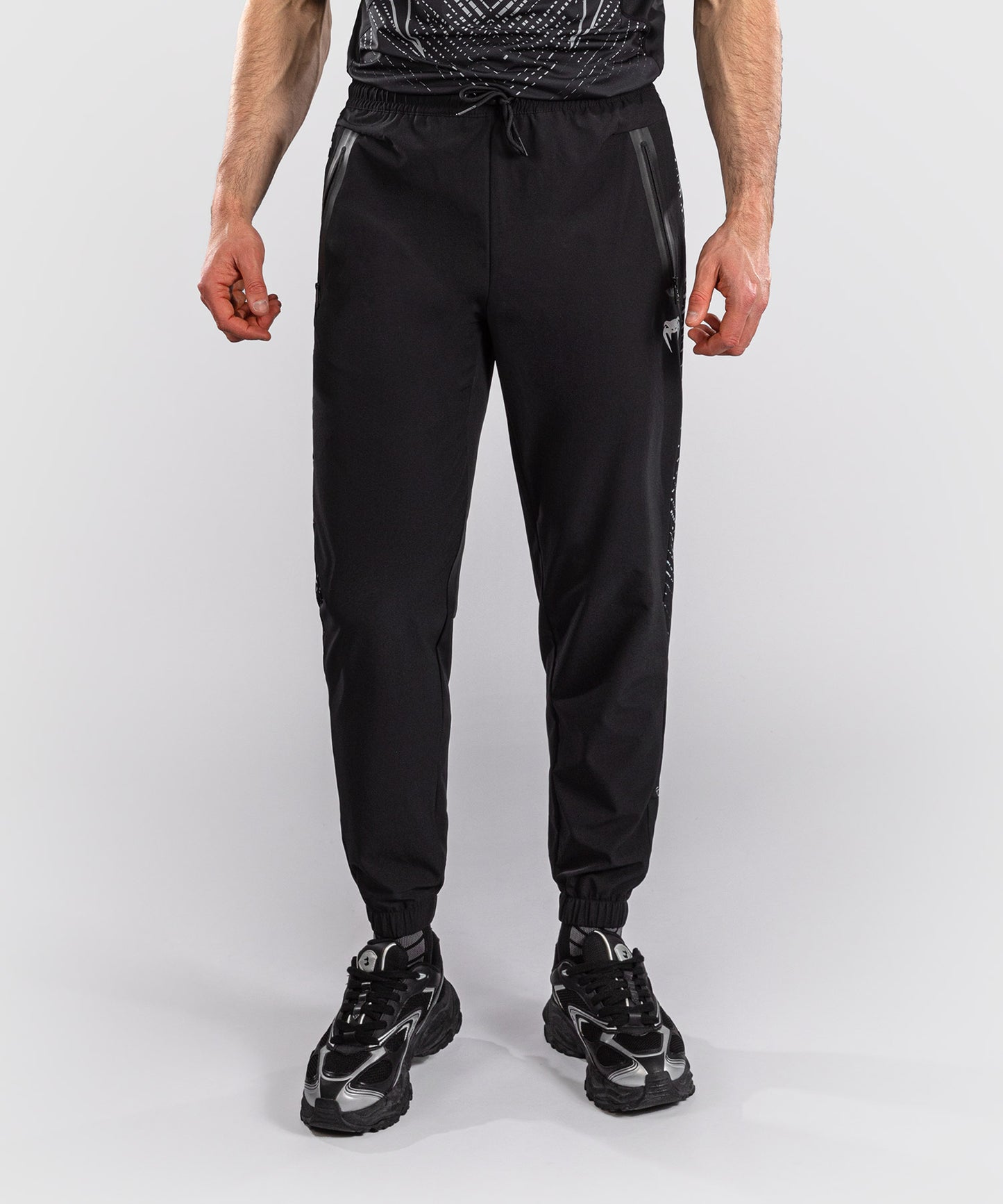 Pantalon de Jogging Venum Midnight Fury – Noir/Gris/Argent