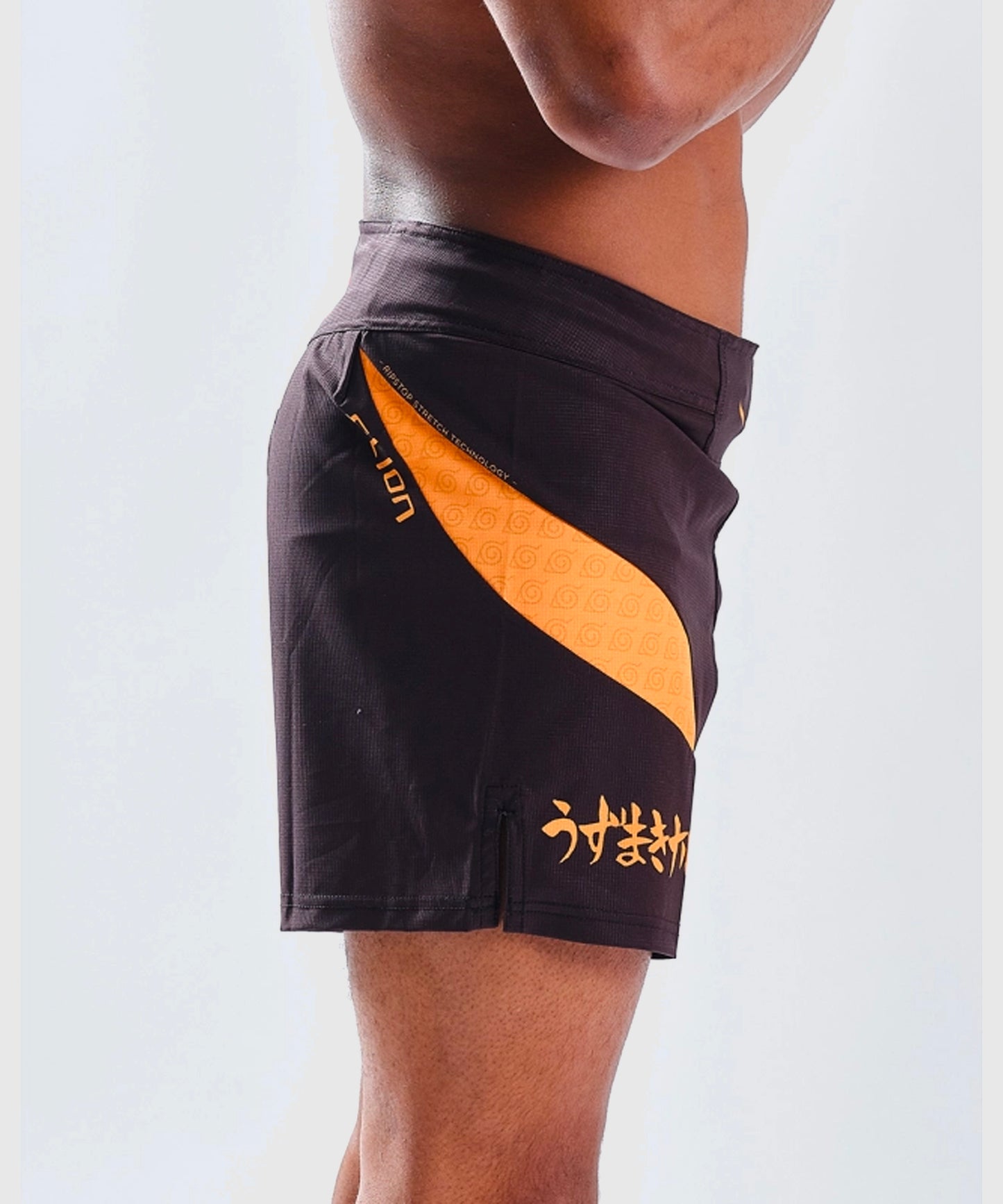 Elion X Naruto Naruto Fightshorts - Naranja