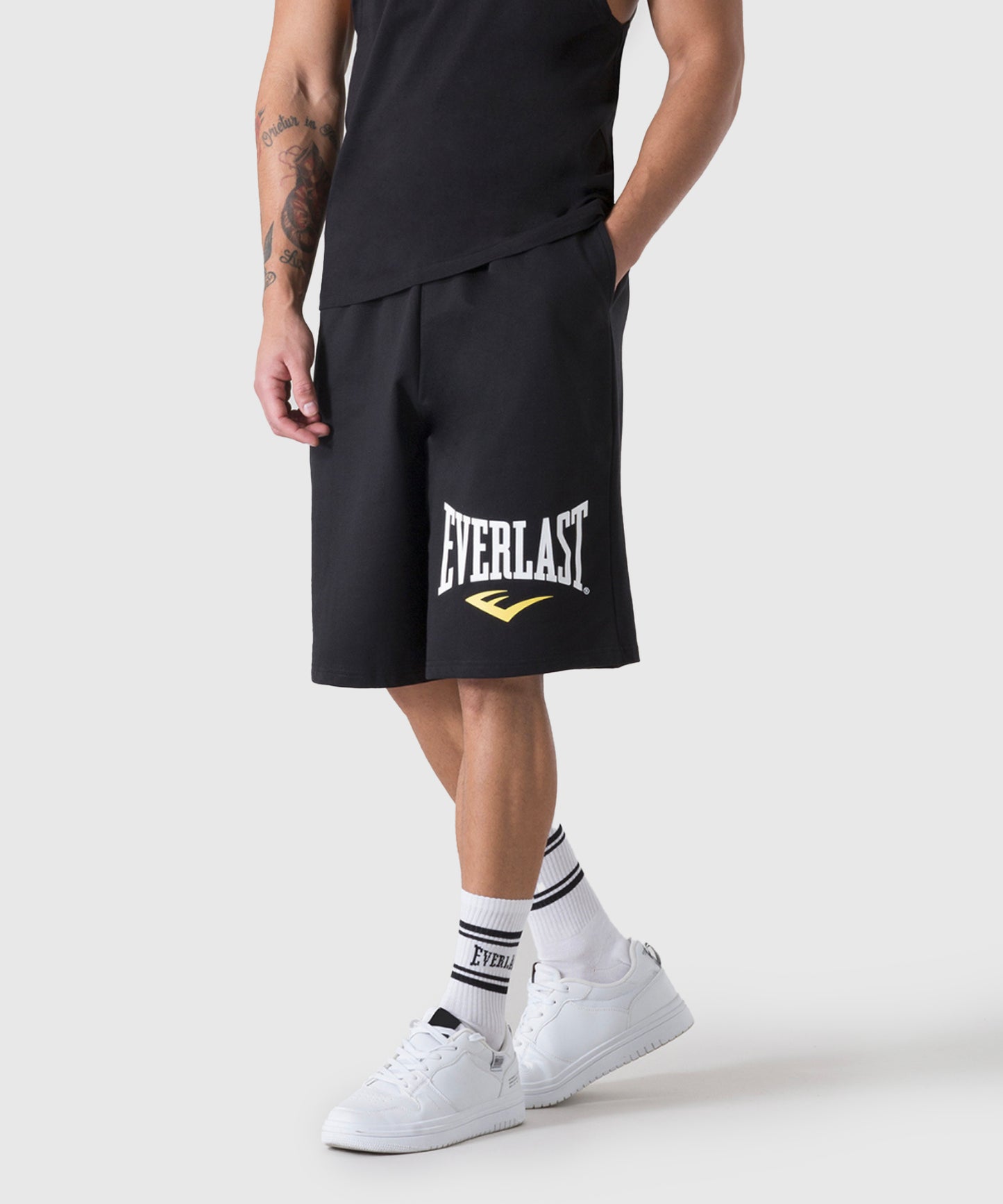 Everlast Coton Classic Fightshorts - Schwarz